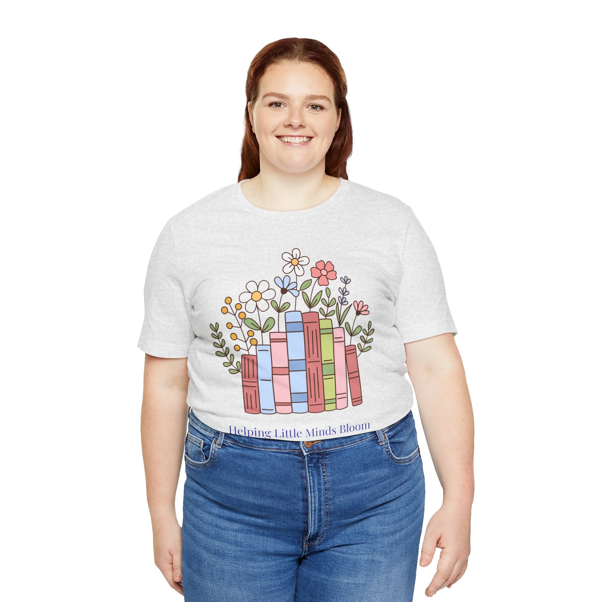 Teacher T‑Shirt | "Helping Little Minds Bloom" Tee