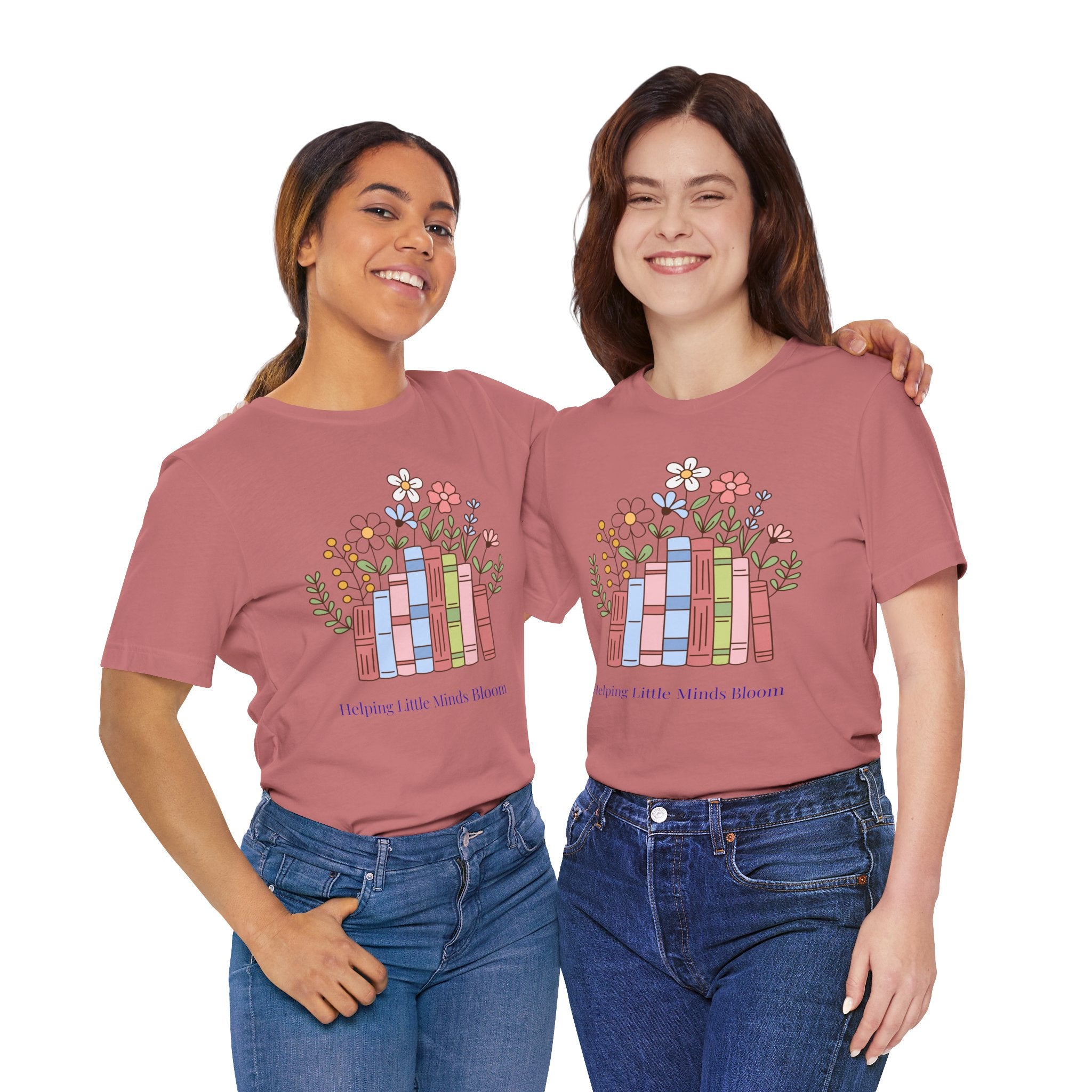 Teacher T‑Shirt | "Helping Little Minds Bloom" Tee
