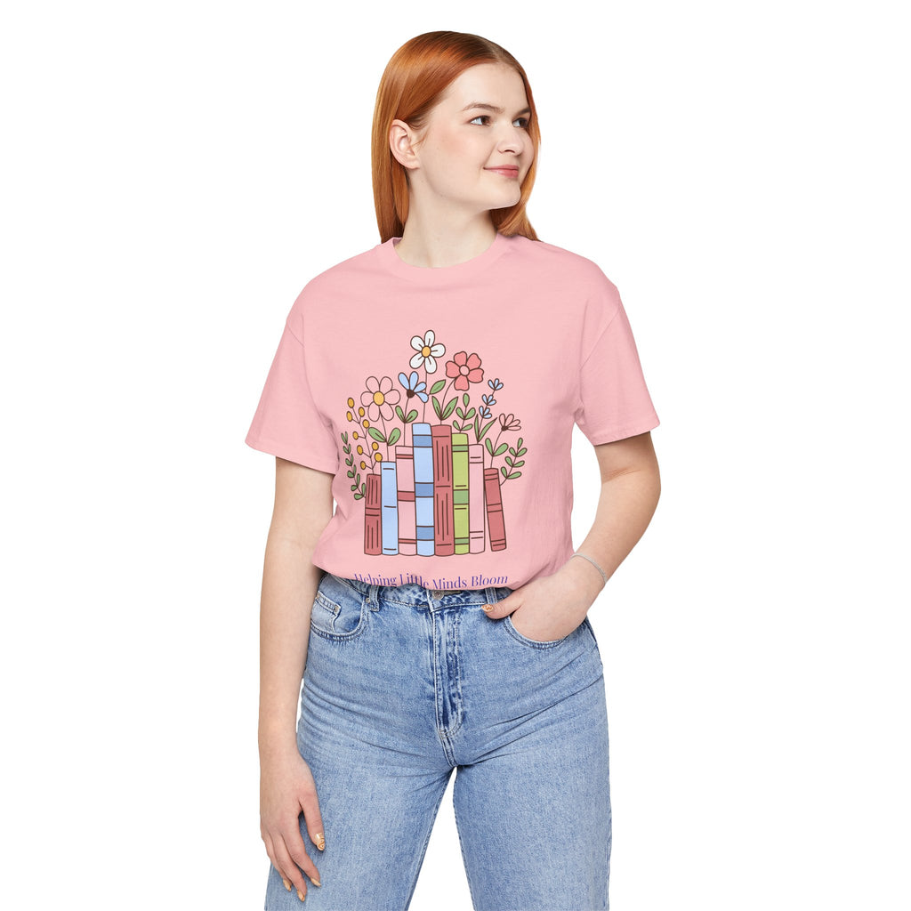 Teacher T‑Shirt | "Helping Little Minds Bloom" Tee