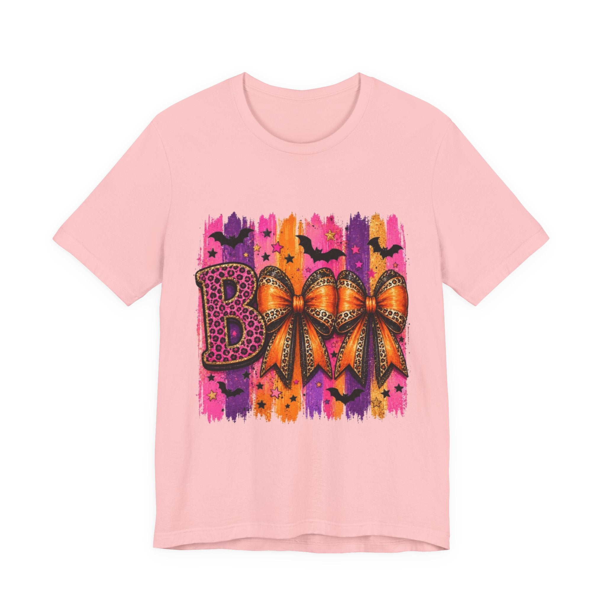 Halloween Boo T-Shirt | Cute Spooky Bow Graphic Tee