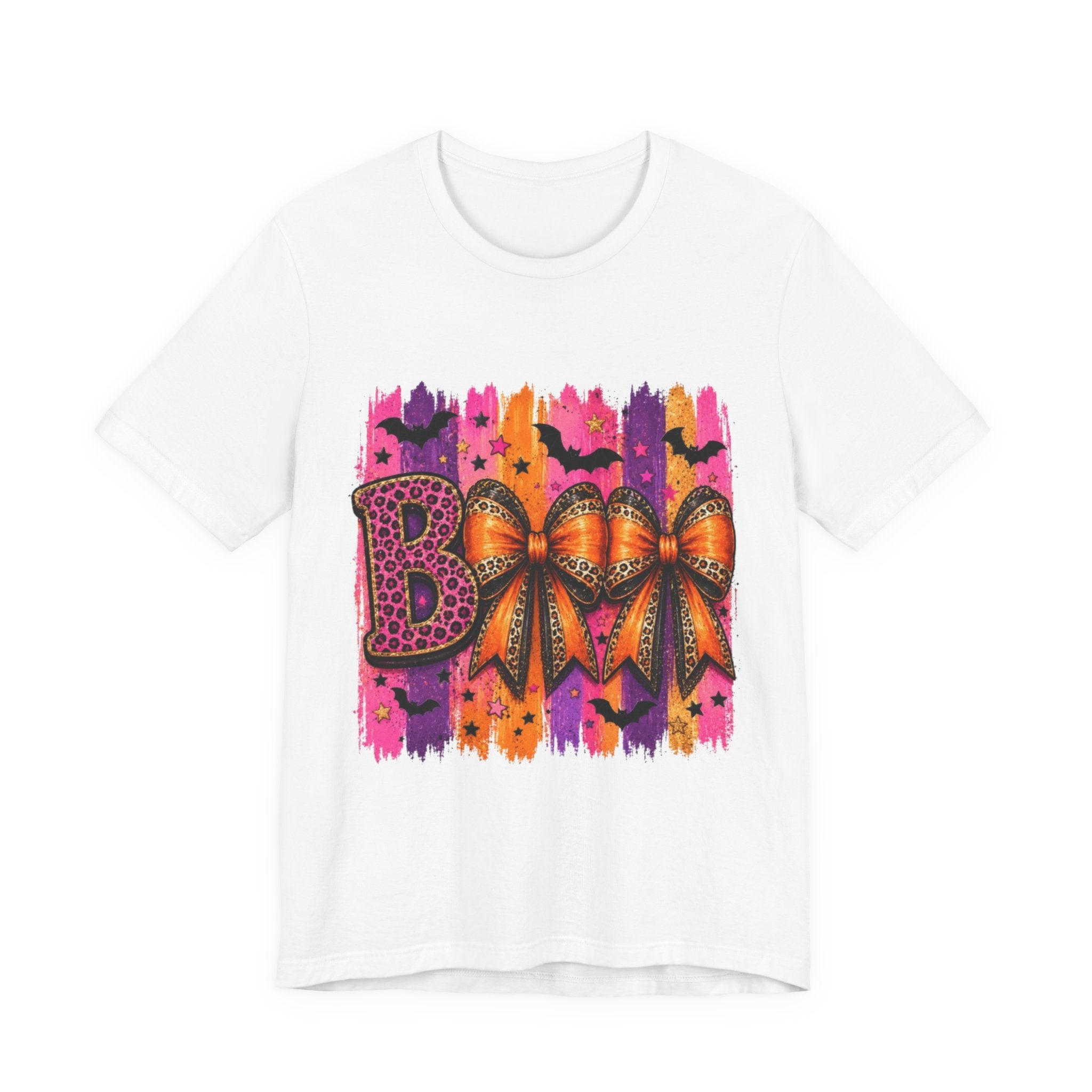 Halloween Boo T-Shirt | Cute Spooky Bow Graphic Tee