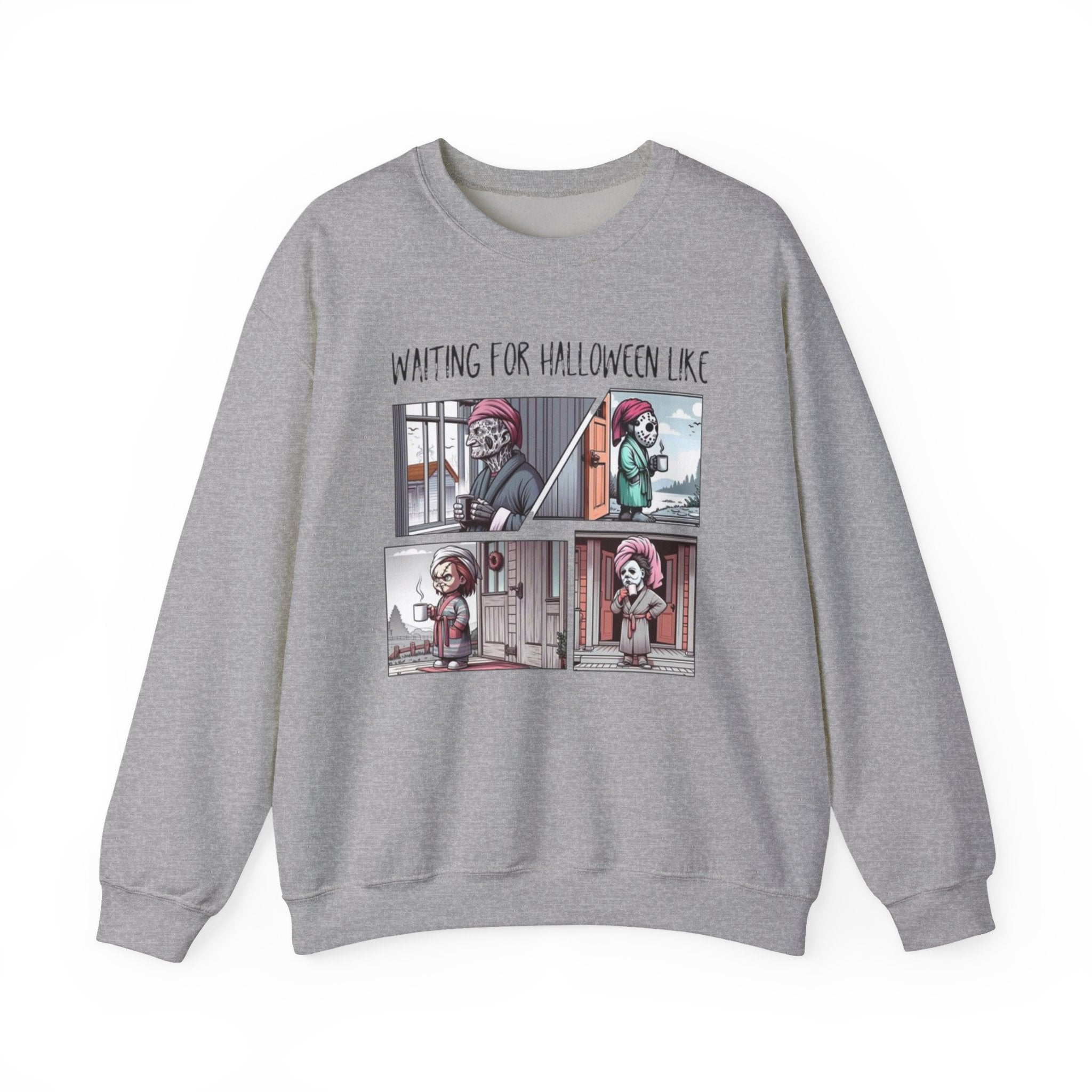 Halloween Waiting Crewneck Sweatshirt