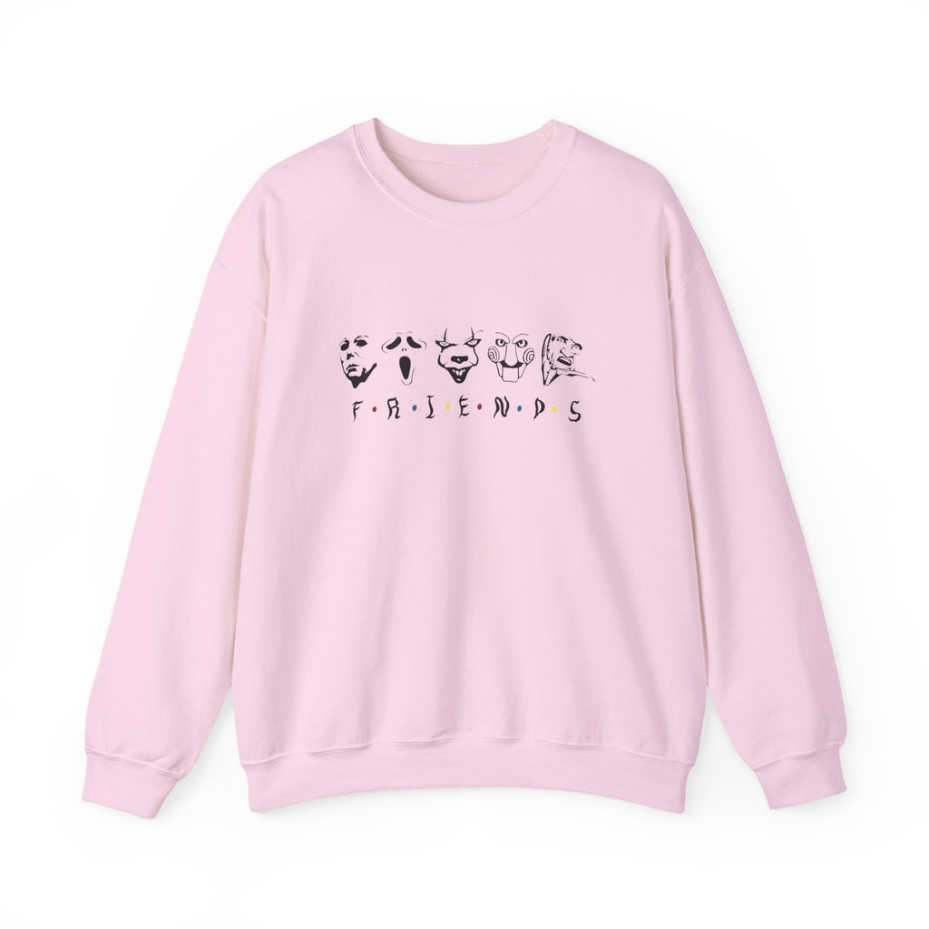 The Faces Of Halloween Crewneck Sweatshirt
