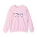 The Faces Of Halloween Crewneck Sweatshirt