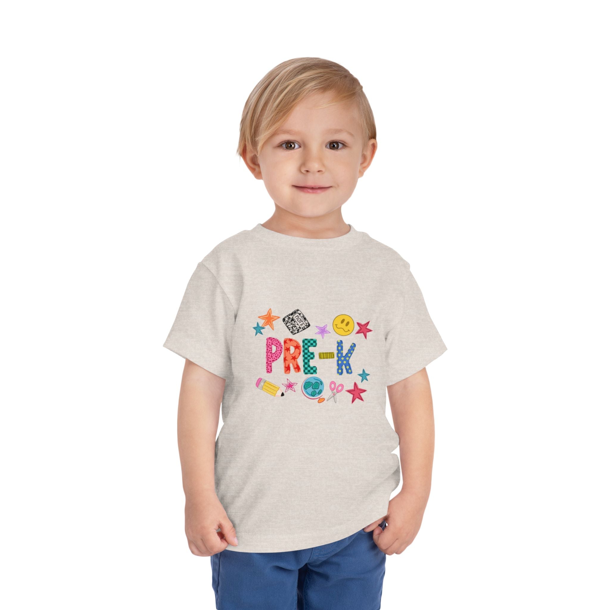 Pre-K Toddler Tee | Colorful Back-to-School Preschool Shirt