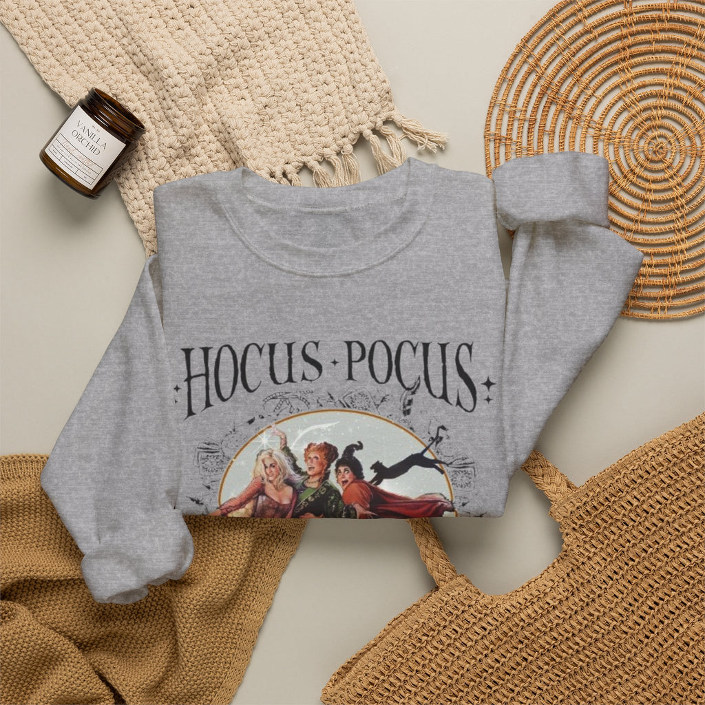 Hocus Pocus Vintage Witch Crewneck Sweatshirt | “I Put a Spell on You”