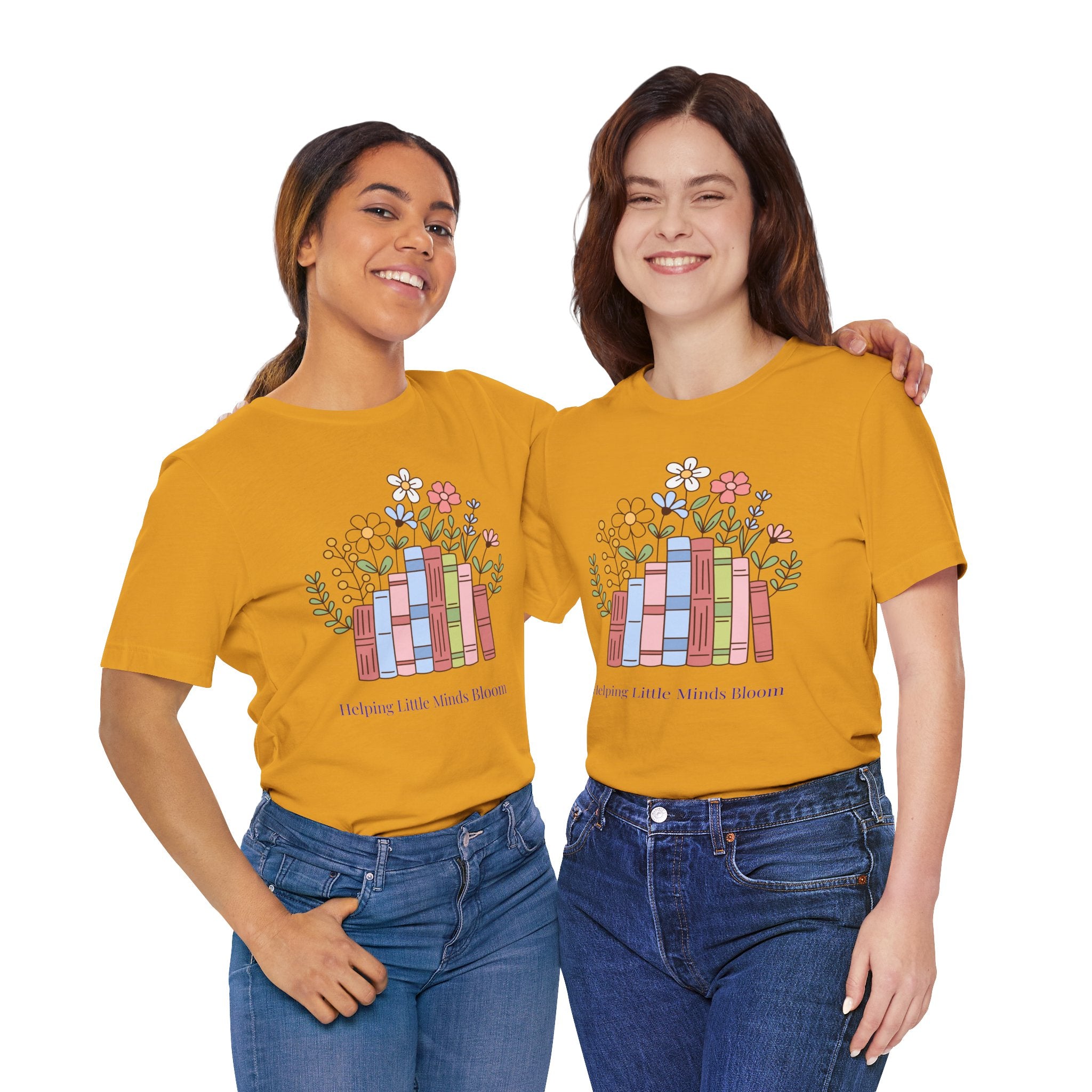 Teacher T‑Shirt | "Helping Little Minds Bloom" Tee