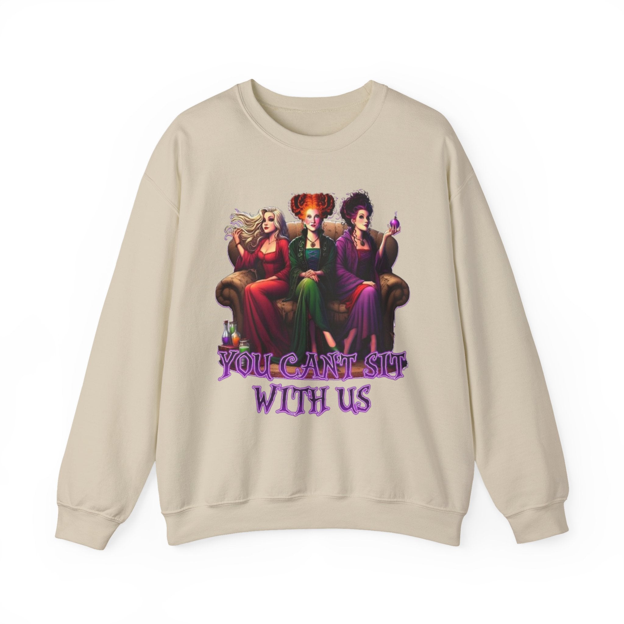 Hocus Pocus Crewneck Sweatshirt | 'You Can't Sit With Us' Graphic