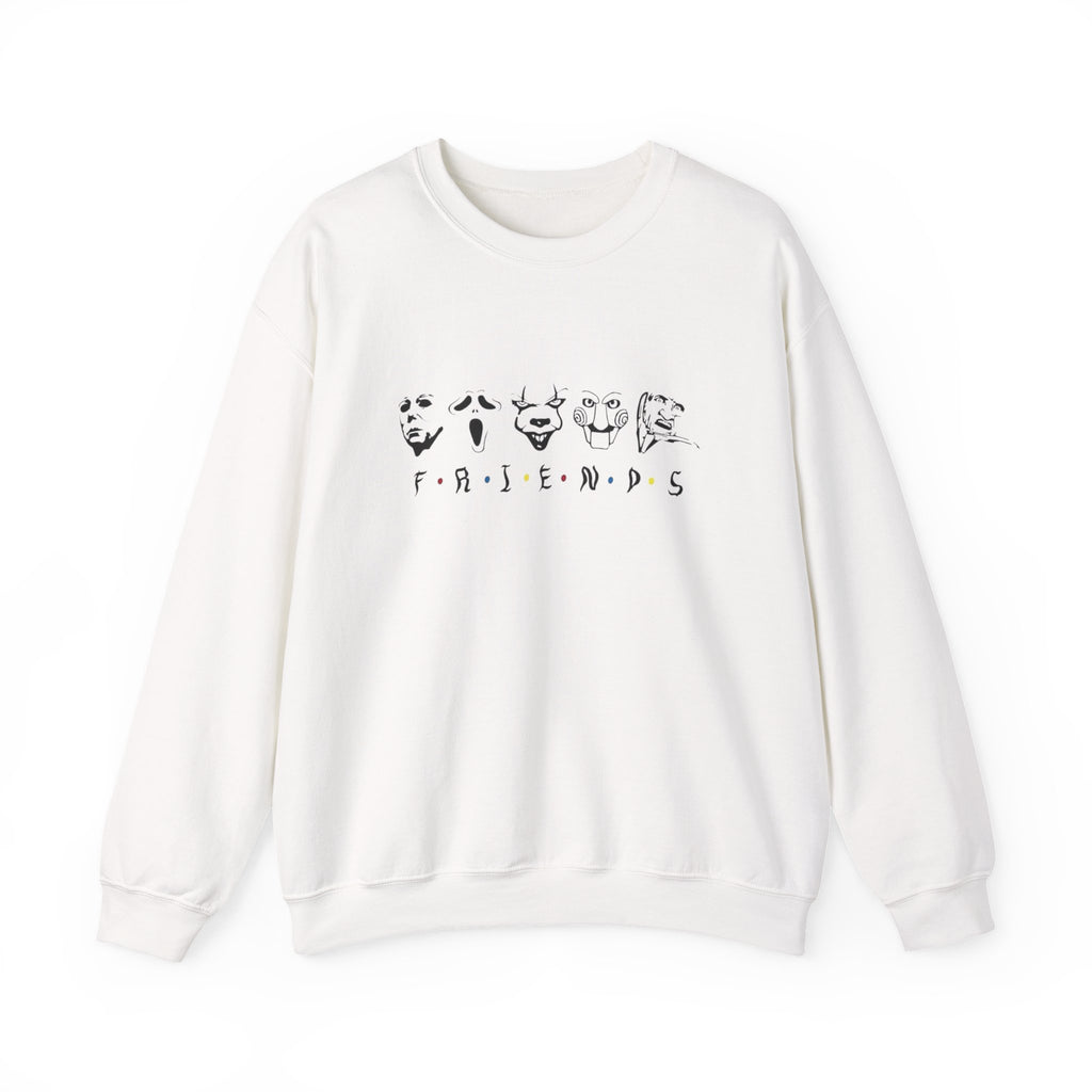 The Faces Of Halloween Crewneck Sweatshirt