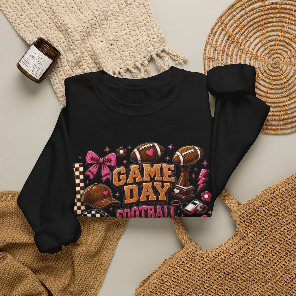 Game Day Football Crewneck Sweatshirt