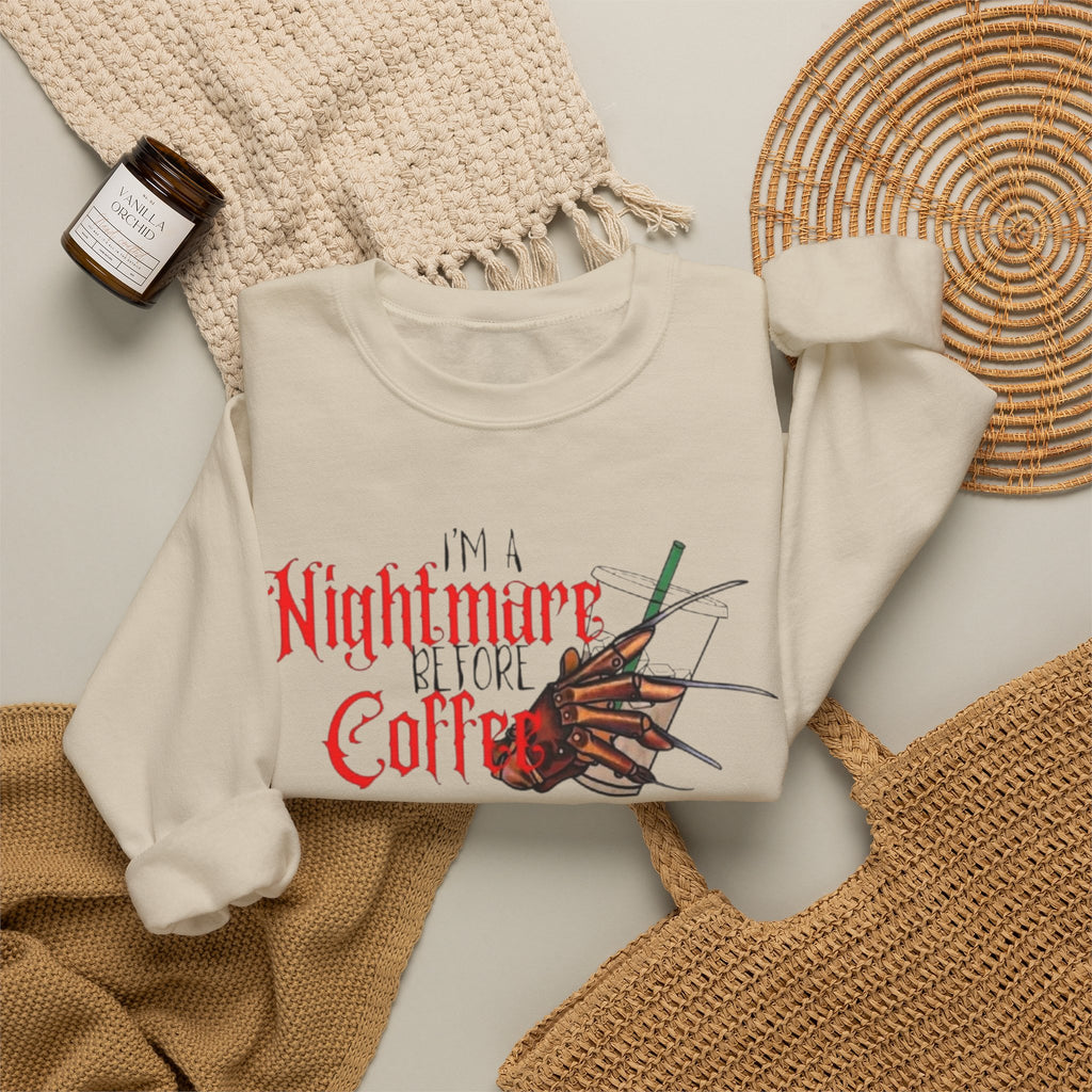 Nightmare Before Coffee Sweatshirt