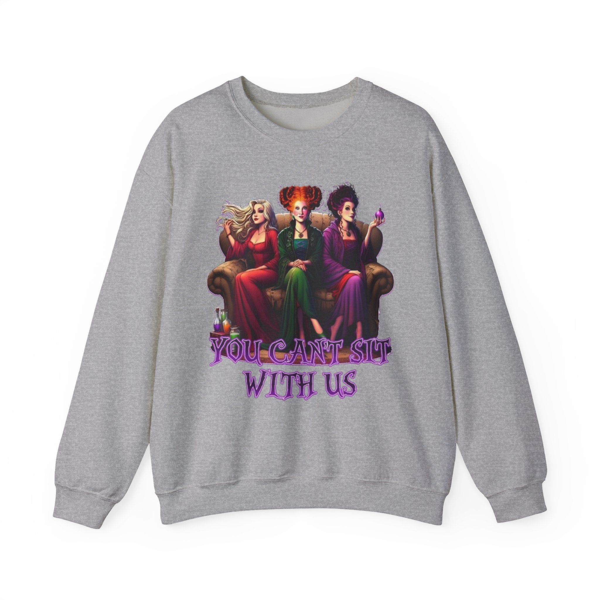 Hocus Pocus Crewneck Sweatshirt | 'You Can't Sit With Us' Graphic