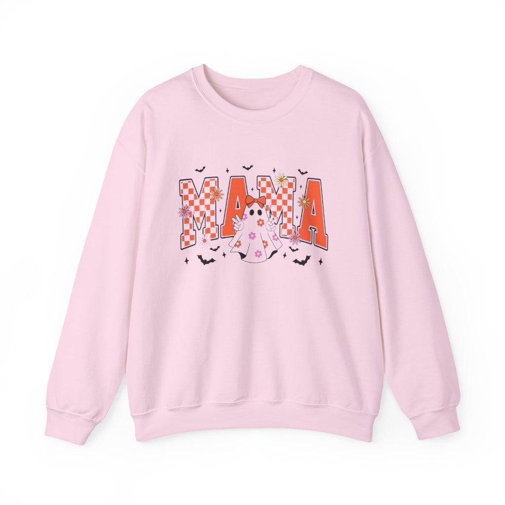 Mama Ghosts Crewneck | Halloween Mama Graphic Sweatshirt