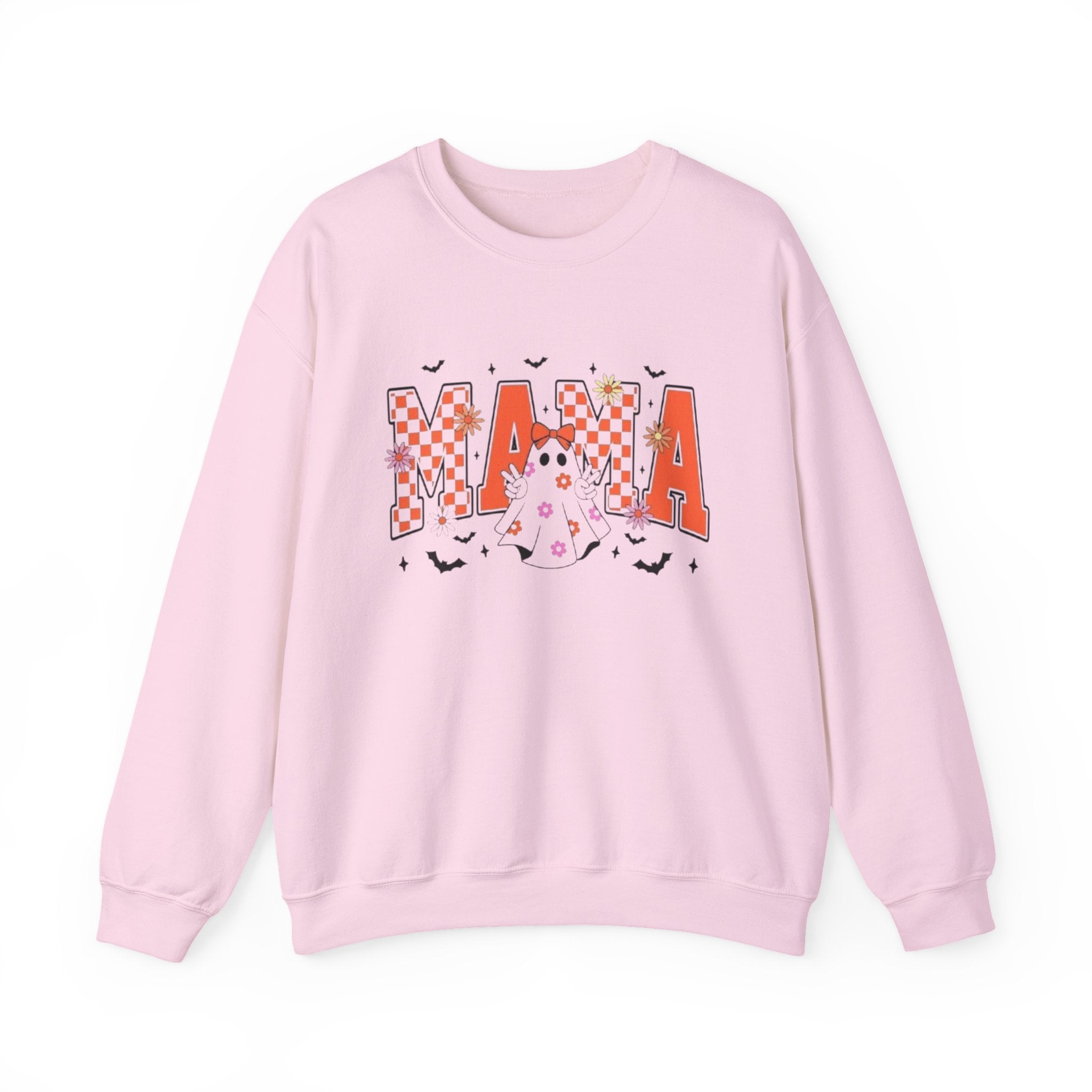Mama Ghosts Crewneck | Halloween Mama Graphic Sweatshirt