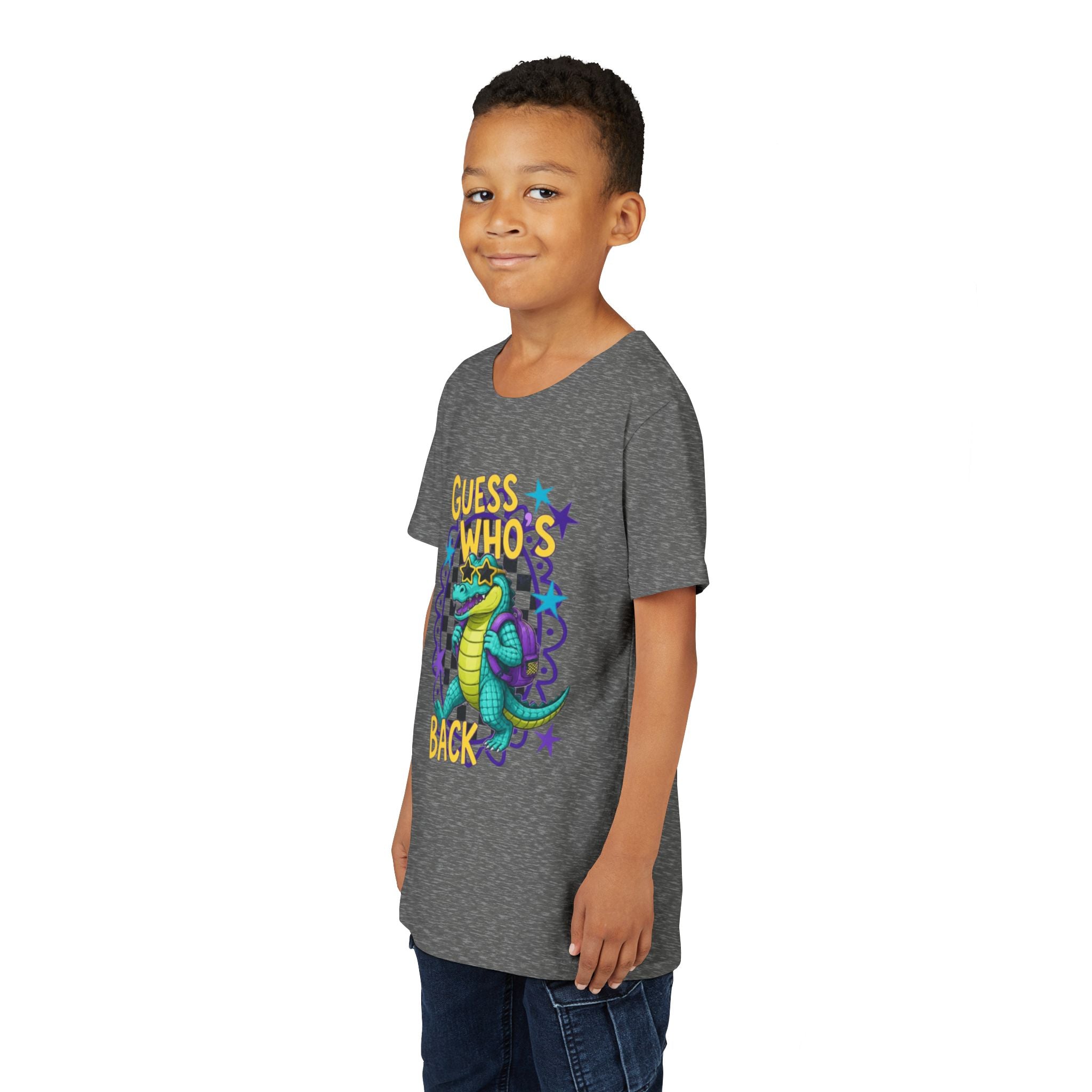 Guess Who's Back Dinosaur Youth Tee