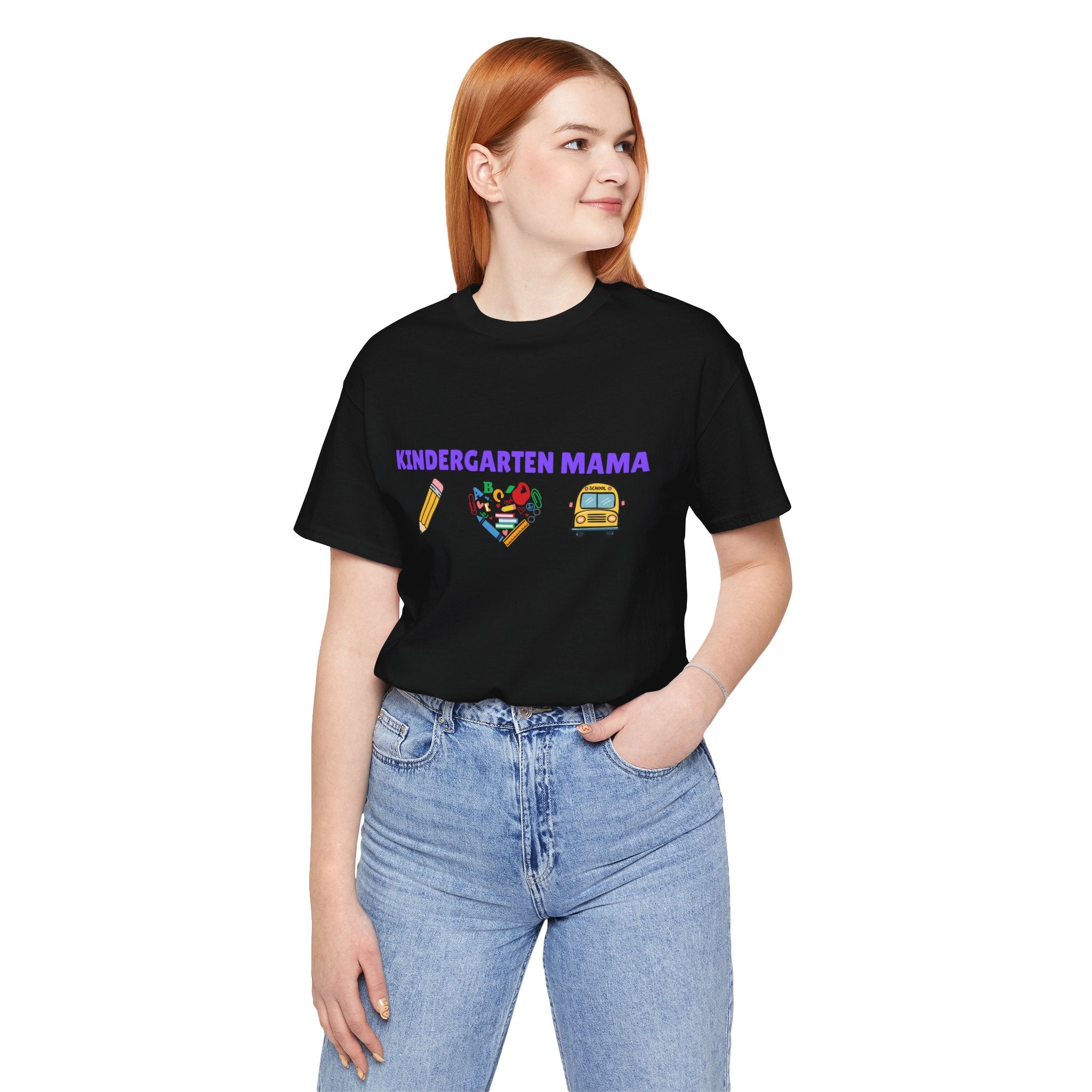 Kindergarten Mama T-Shirt | Cute School Mom Tee