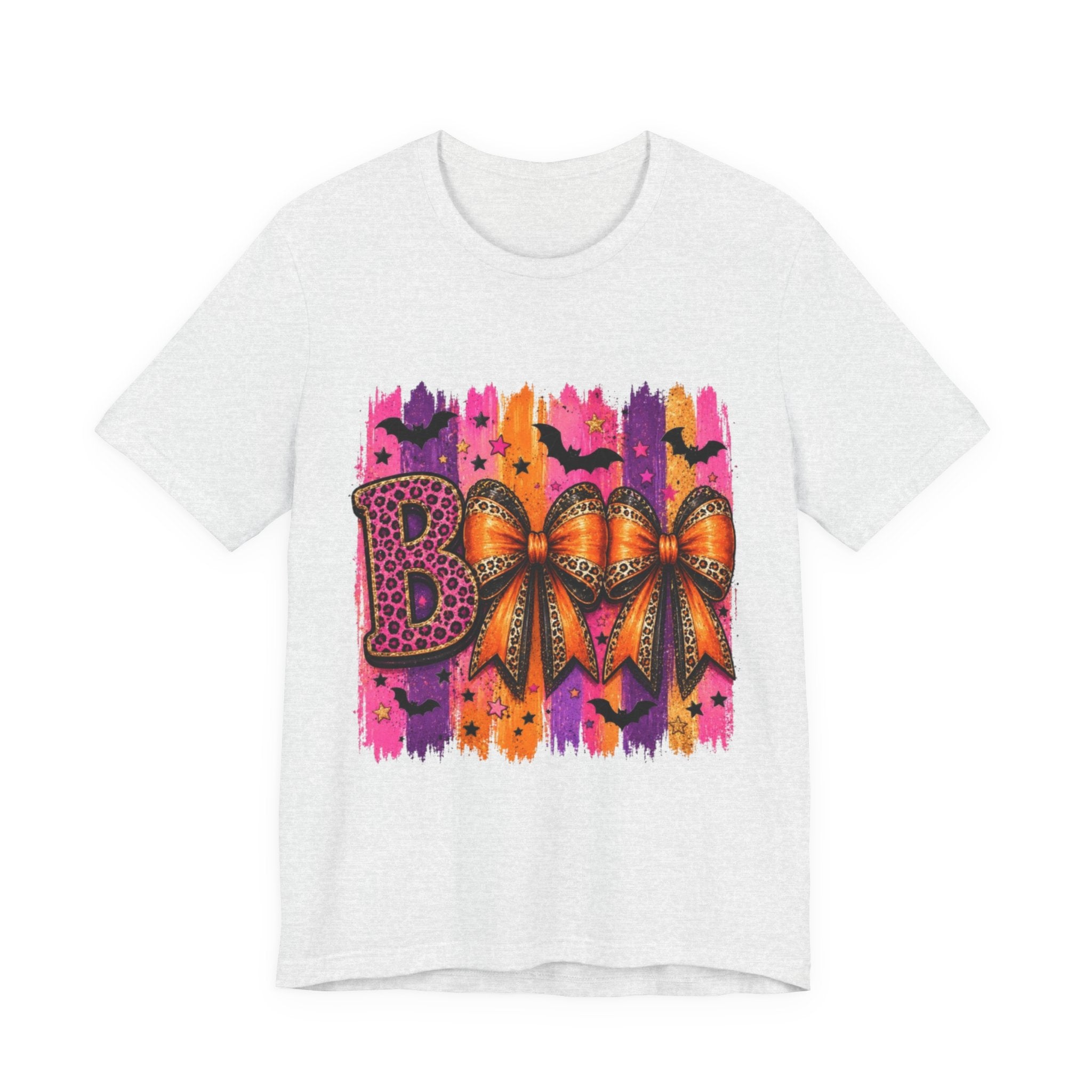 Halloween Boo T-Shirt | Cute Spooky Bow Graphic Tee