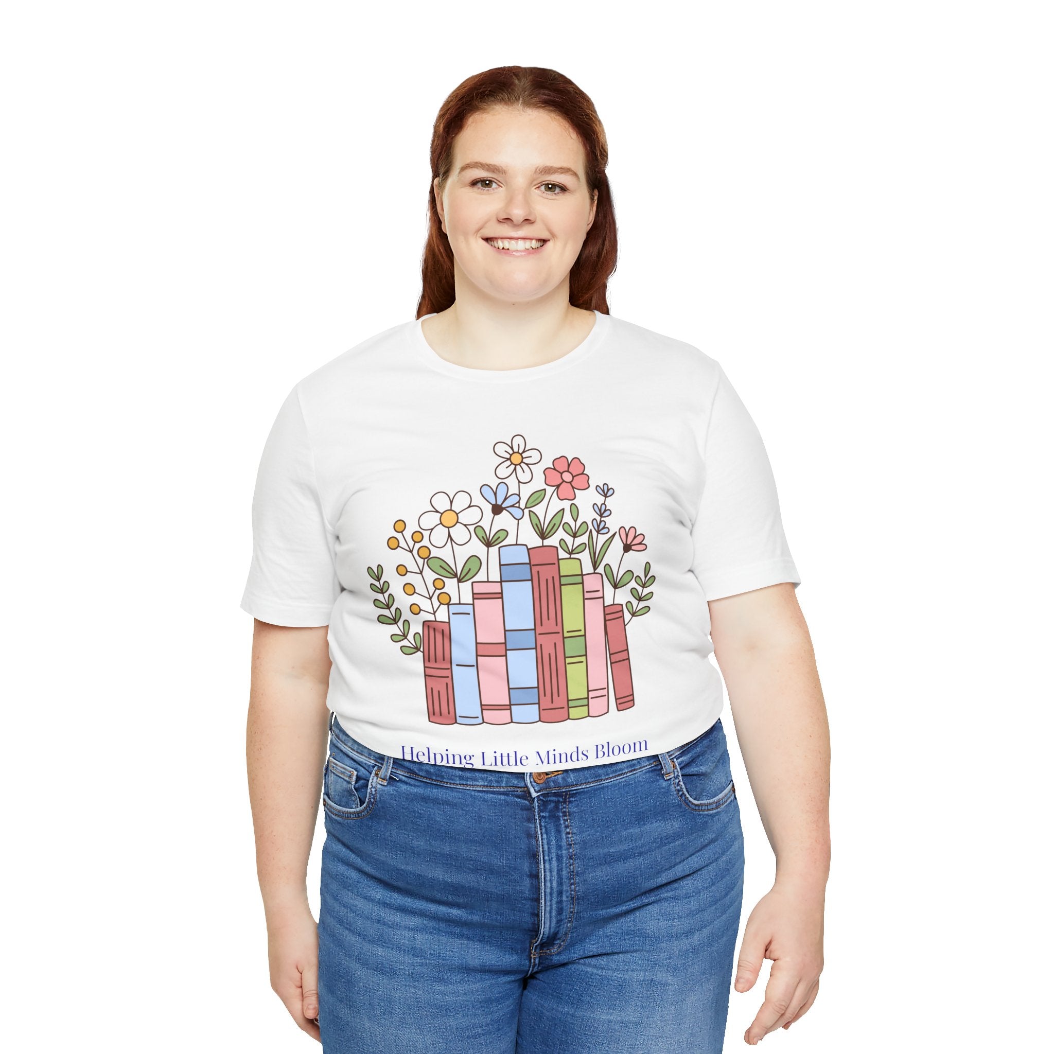 Teacher T‑Shirt | "Helping Little Minds Bloom" Tee