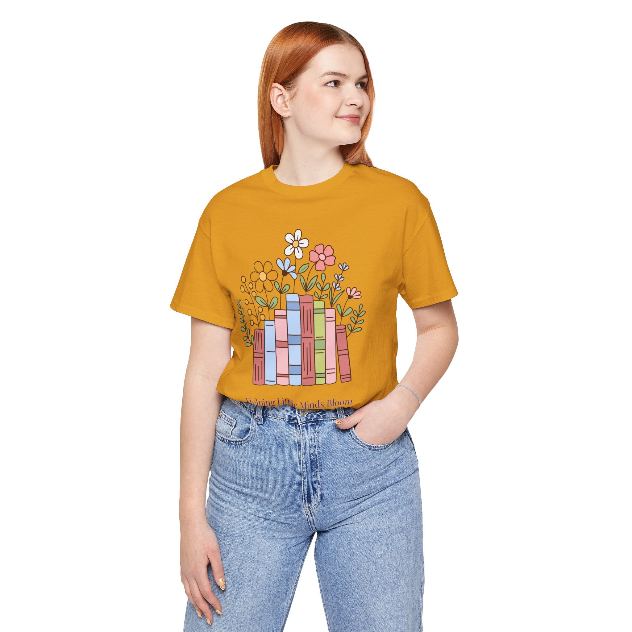 Teacher T‑Shirt | "Helping Little Minds Bloom" Tee