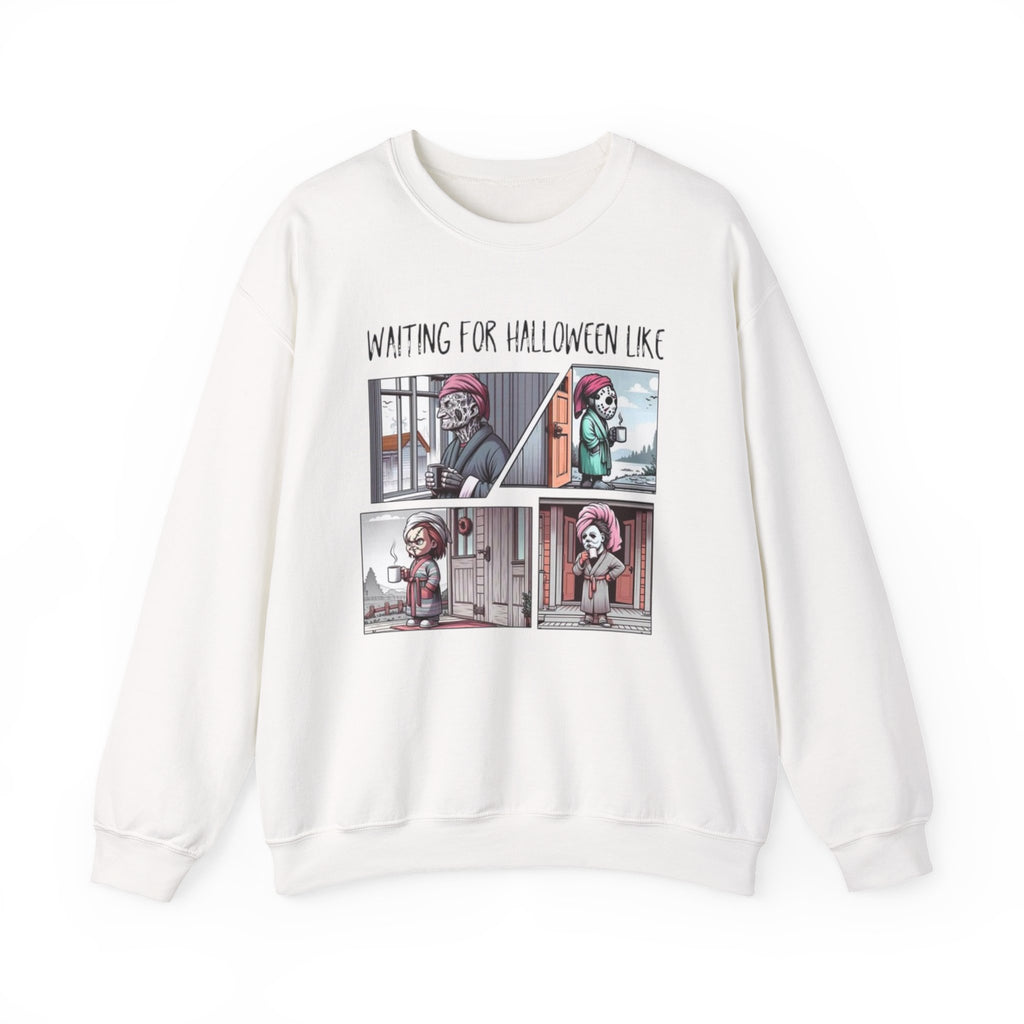 Halloween Waiting Crewneck Sweatshirt