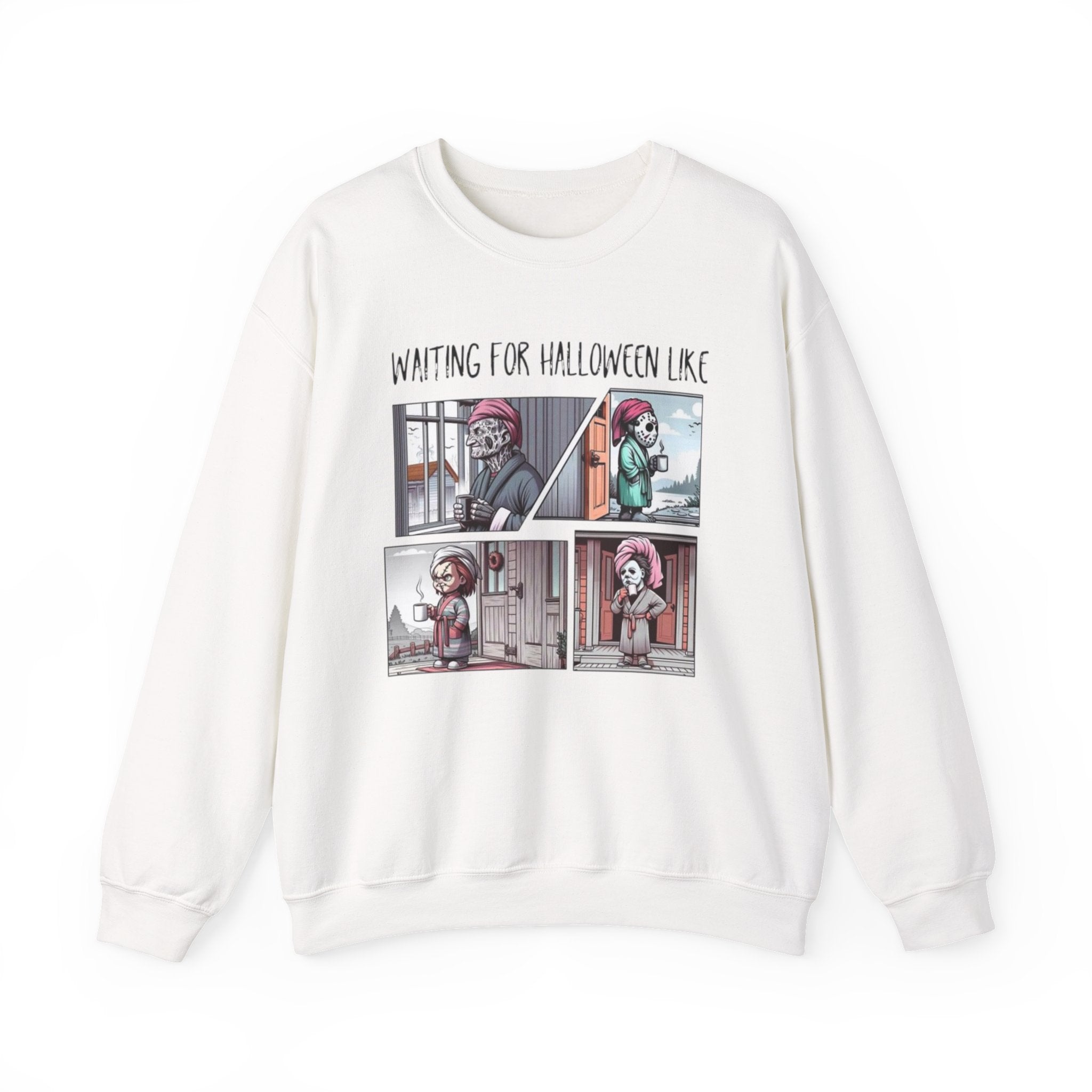 Halloween Waiting Crewneck Sweatshirt