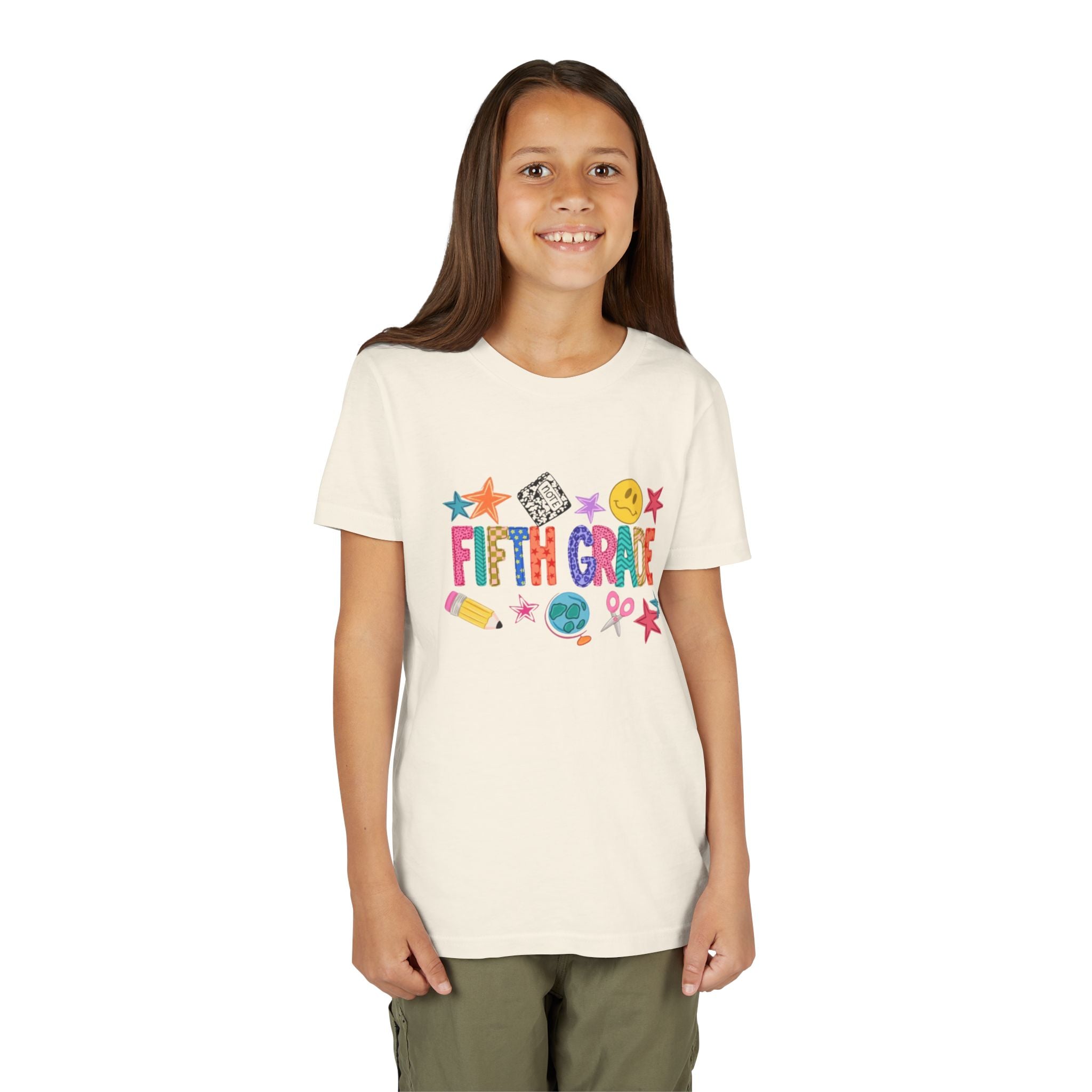 Fifth Grade Kids T‑Shirt | Colorful Back‑to‑School Elementary Tee