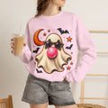 Halloween Ghost Crewneck Sweatshirt