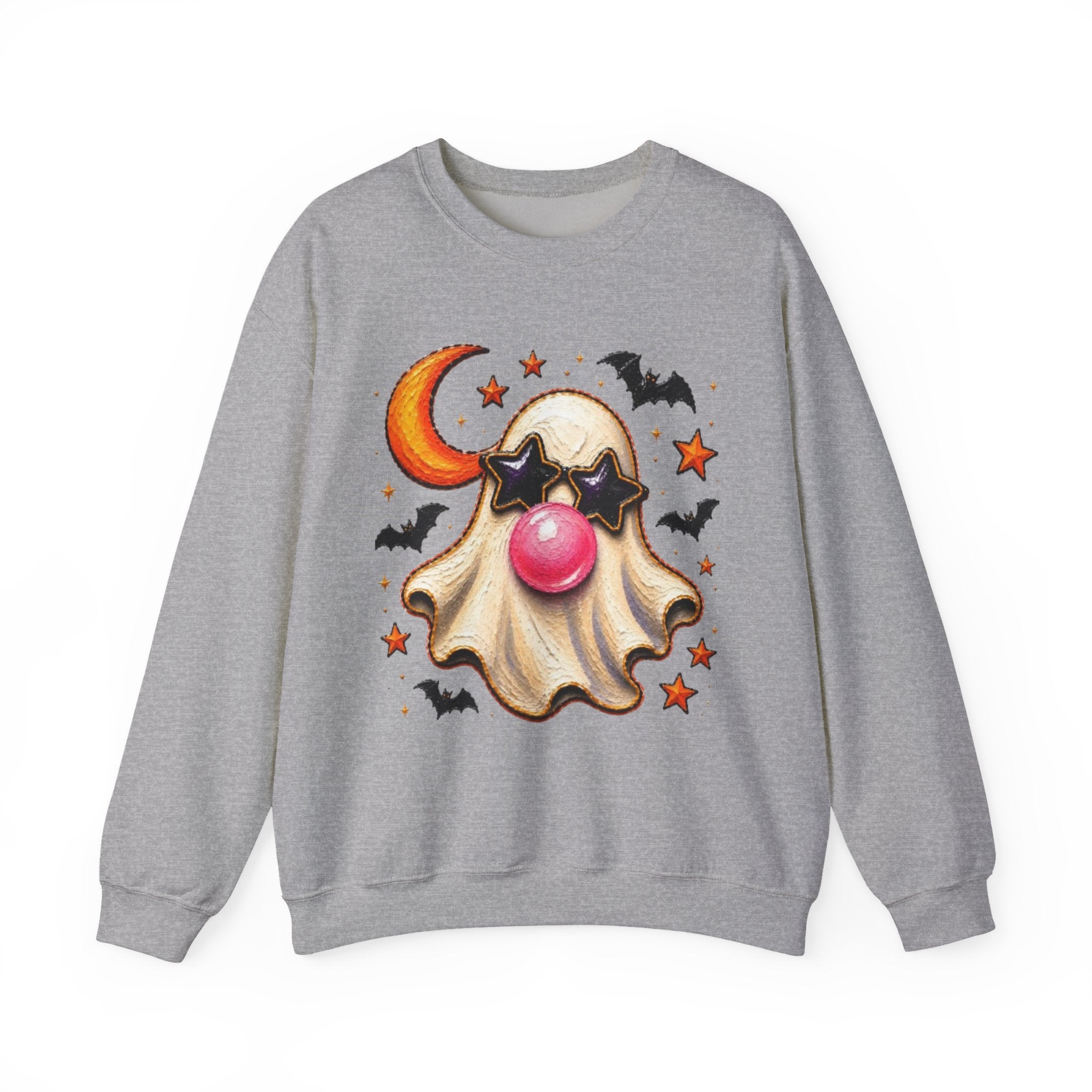 Halloween Ghost Crewneck Sweatshirt