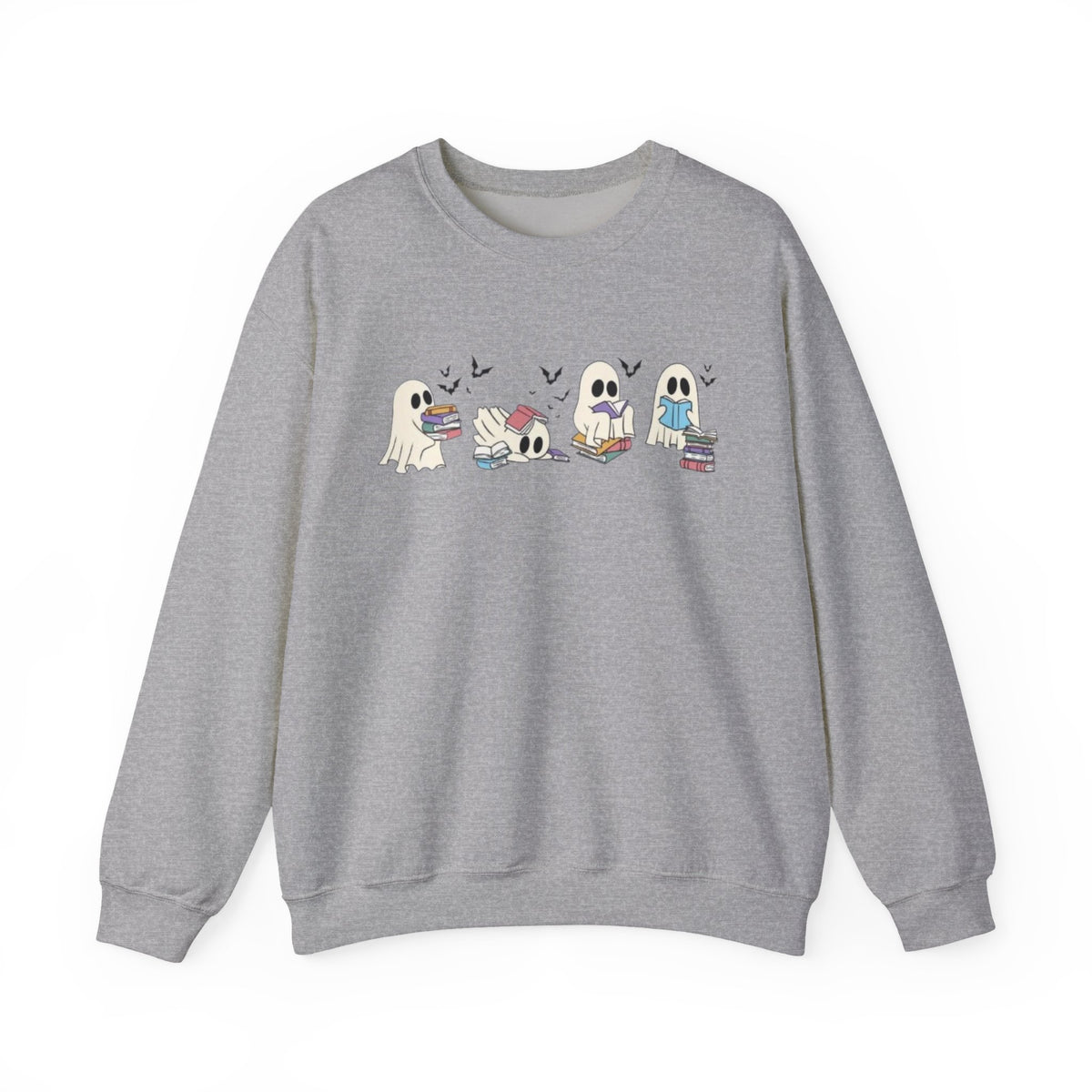 Ghost Book Reading Graphic Crewneck