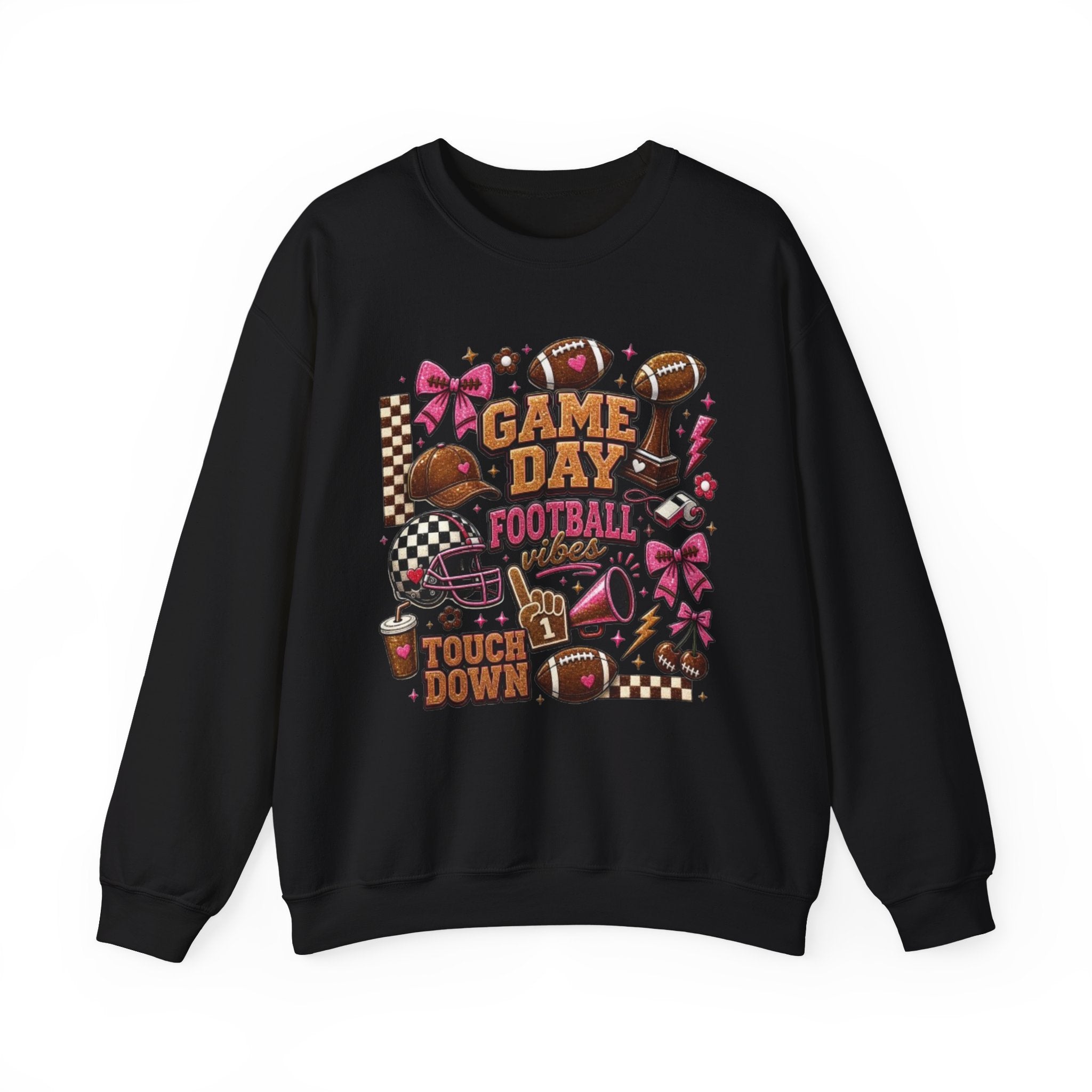 Game Day Football Crewneck Sweatshirt