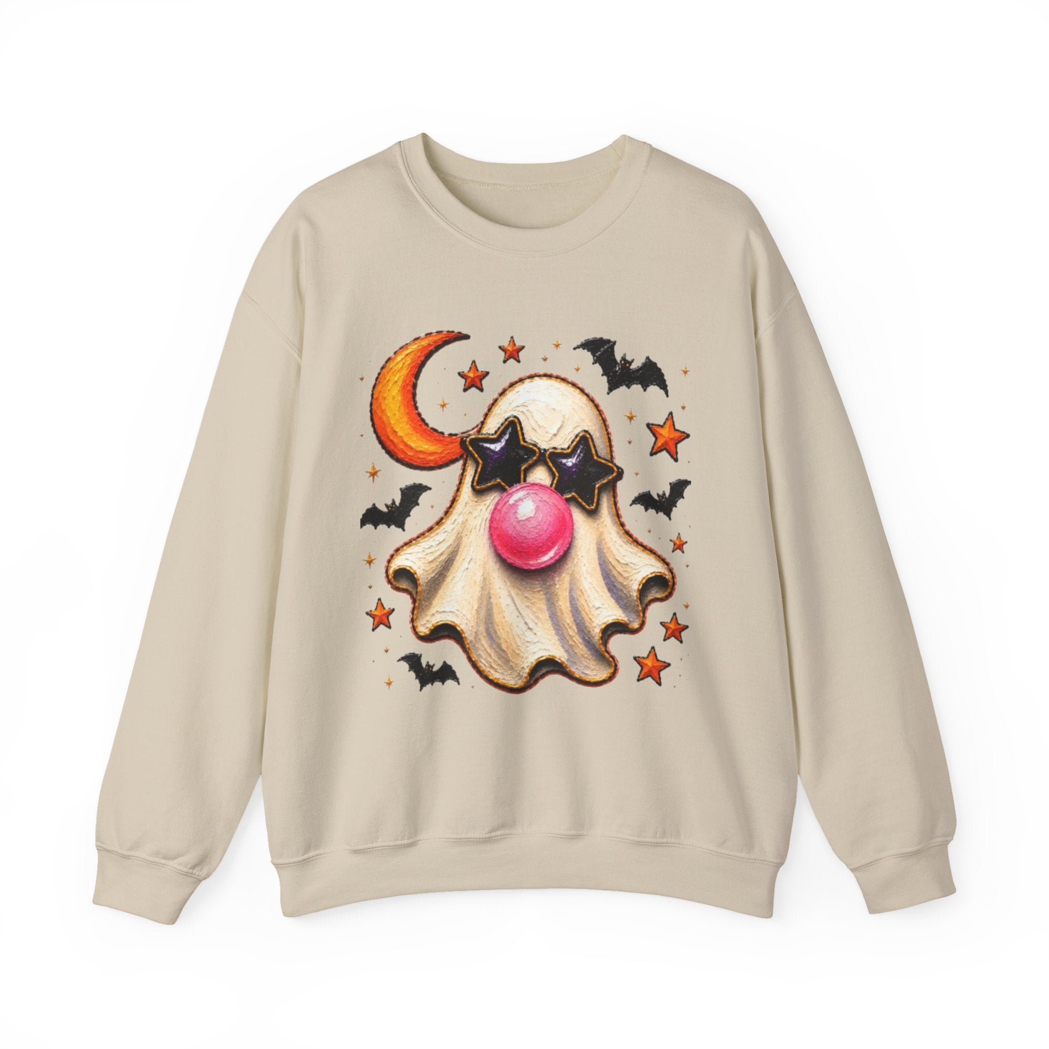 Halloween Ghost Crewneck Sweatshirt