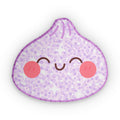 Dumpling Shaped Pillow | Purple Sparkle