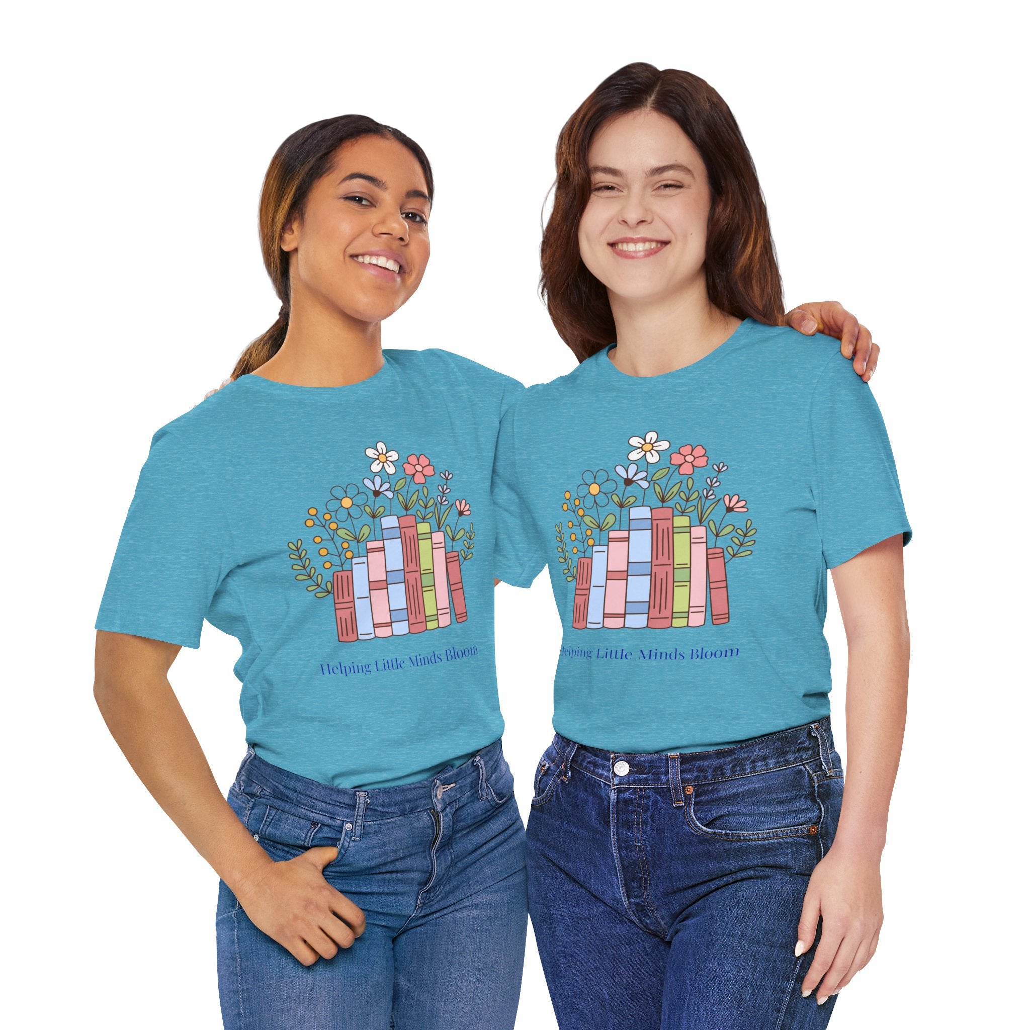 Teacher T‑Shirt | "Helping Little Minds Bloom" Tee