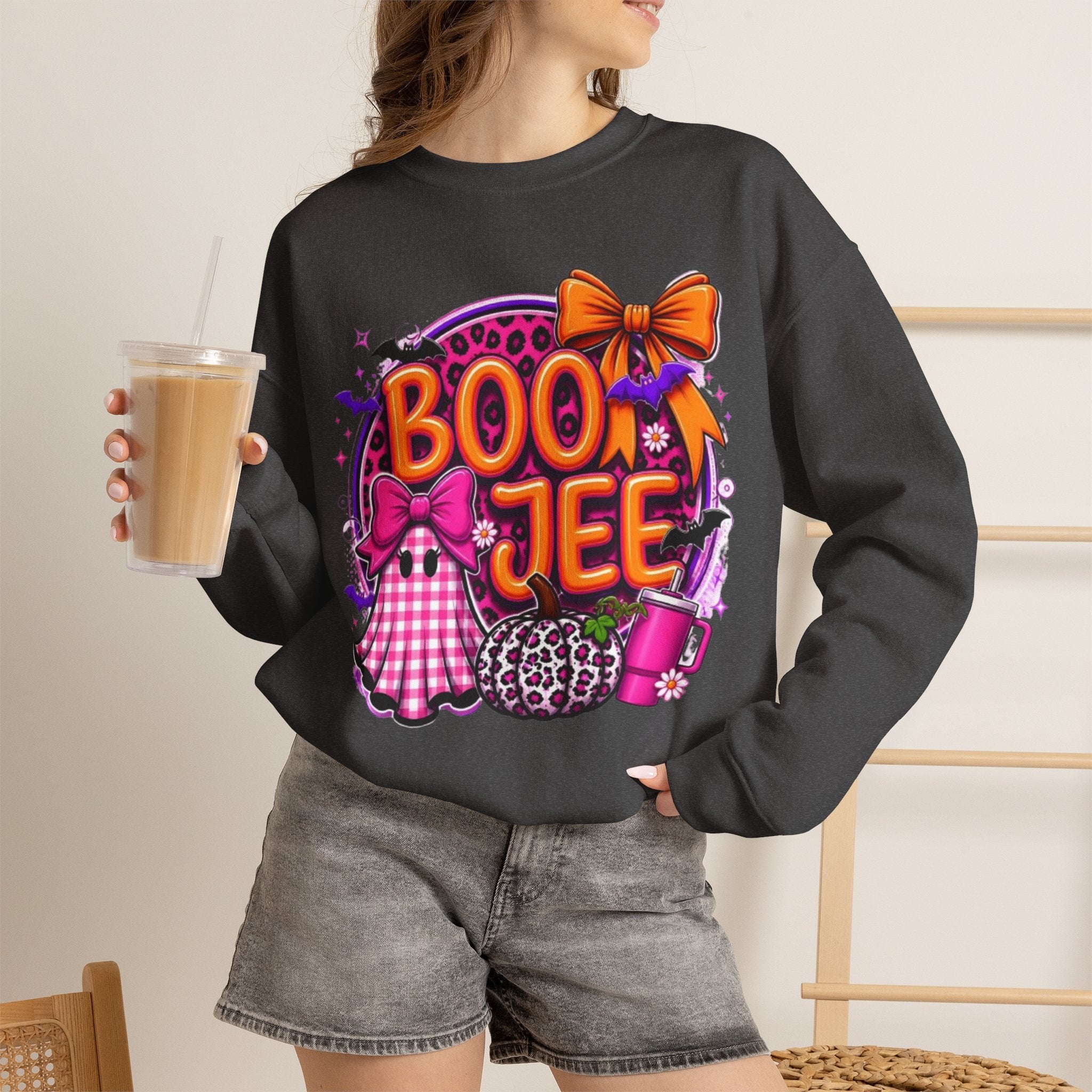 Boo Jee Halloween Crewneck Sweatshirt