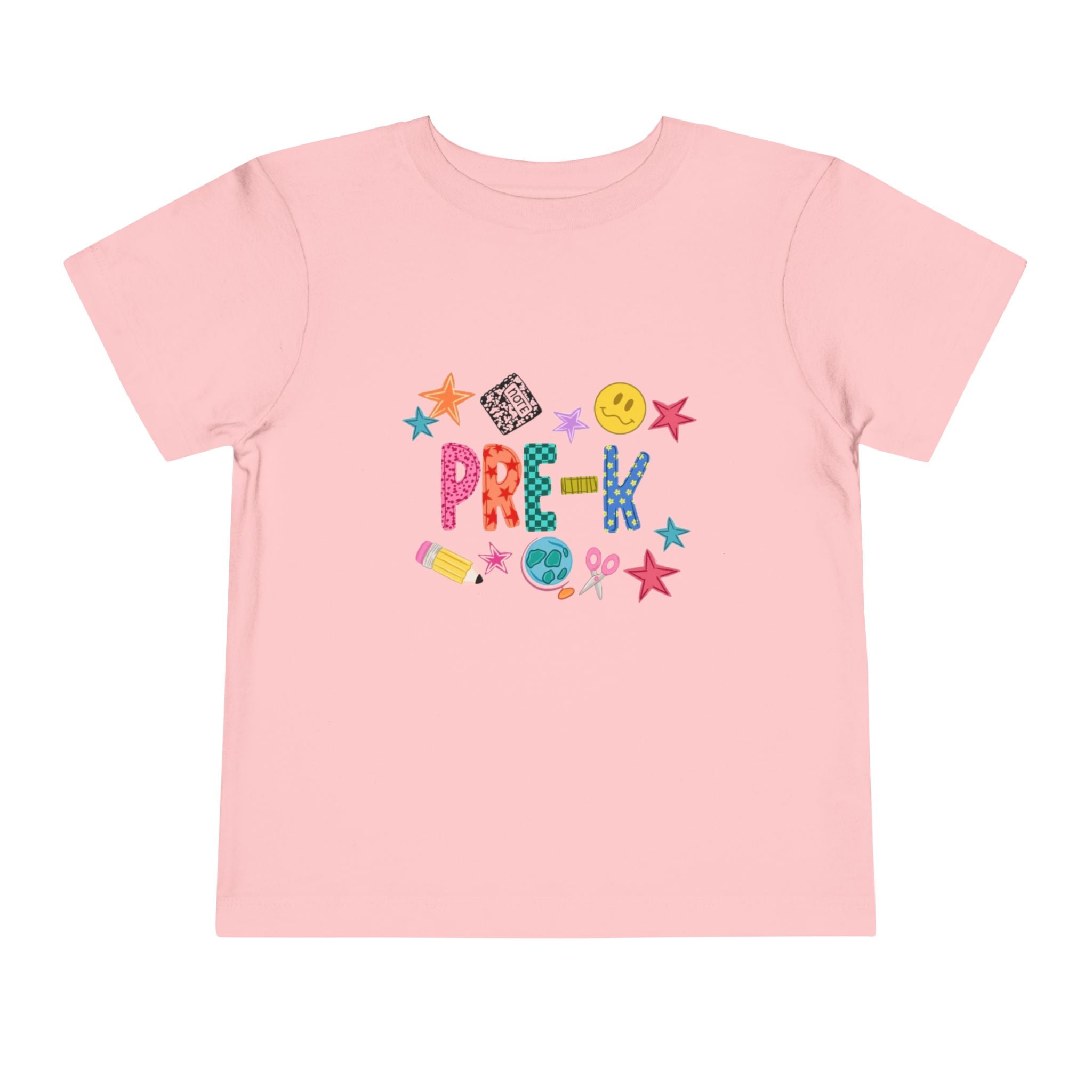 Pre-K Toddler Tee | Colorful Back-to-School Preschool Shirt