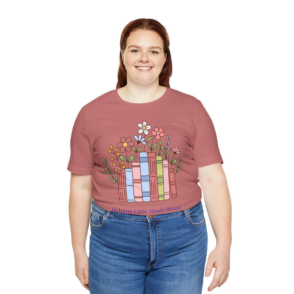 Teacher T‑Shirt | "Helping Little Minds Bloom" Tee