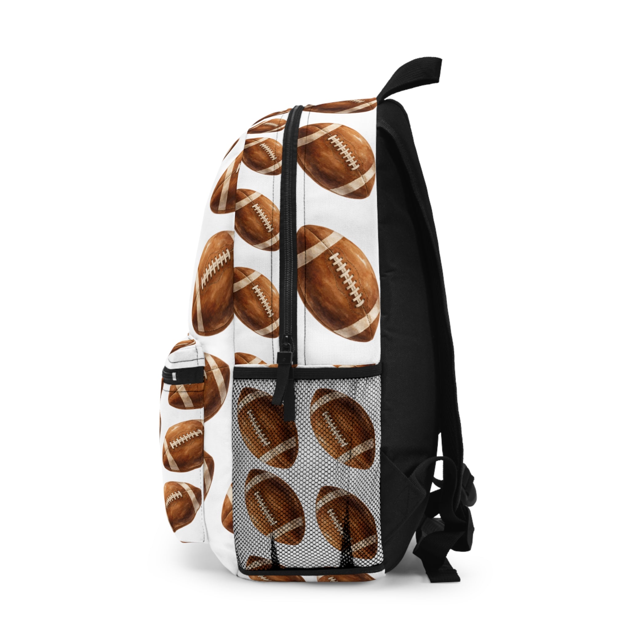 Football Pattern Backpack | Kids & Teens School Bag for Sports Fans