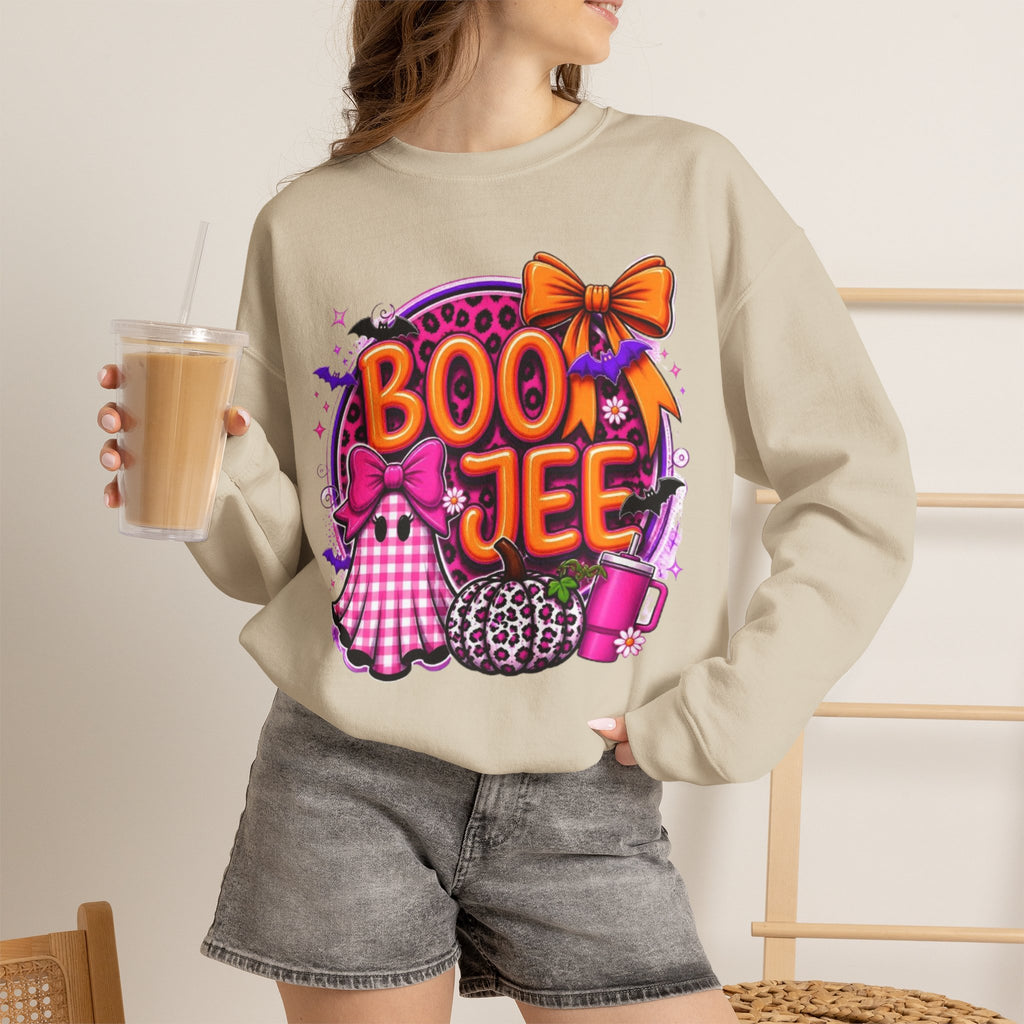 Boo Jee Halloween Crewneck Sweatshirt