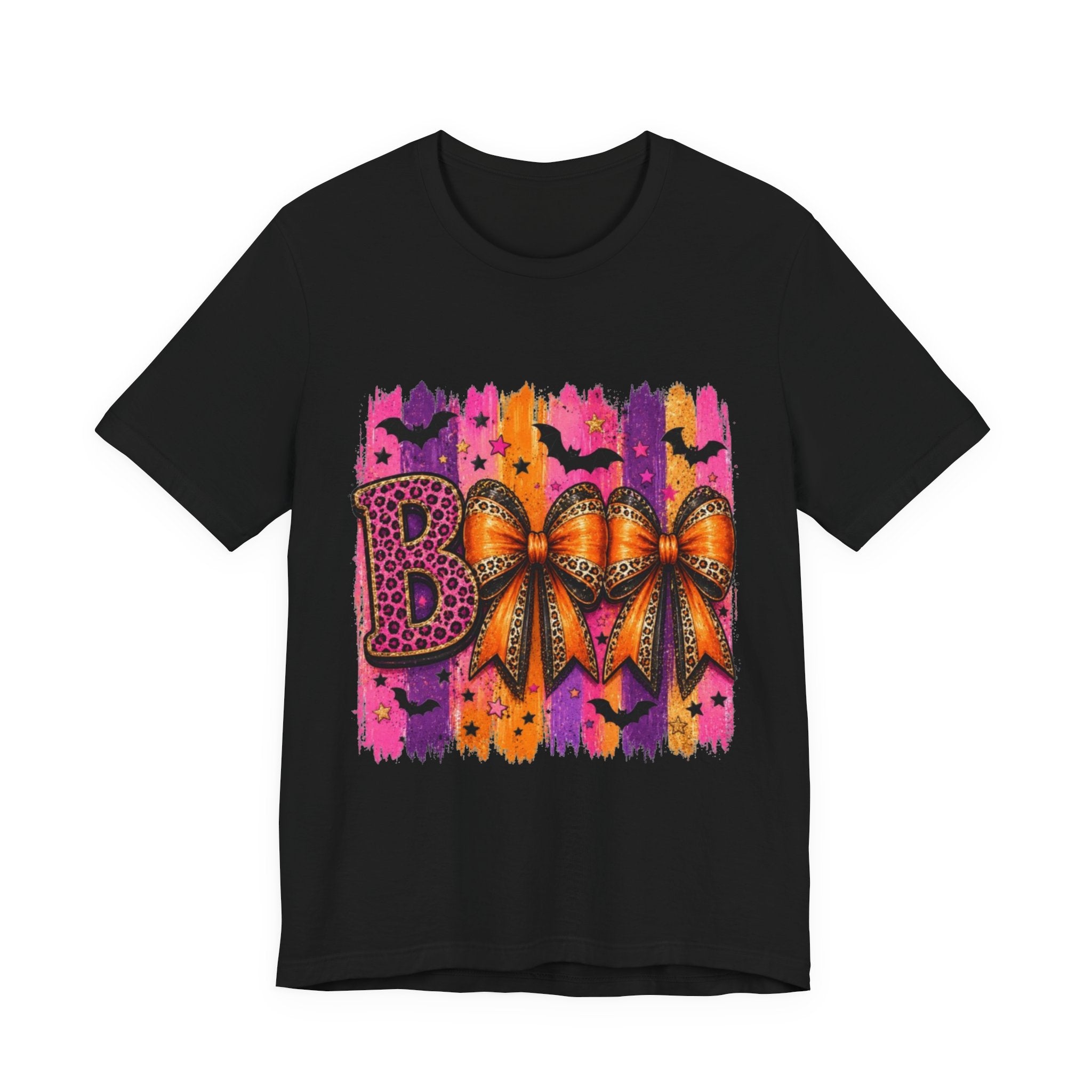 Halloween Boo T-Shirt | Cute Spooky Bow Graphic Tee