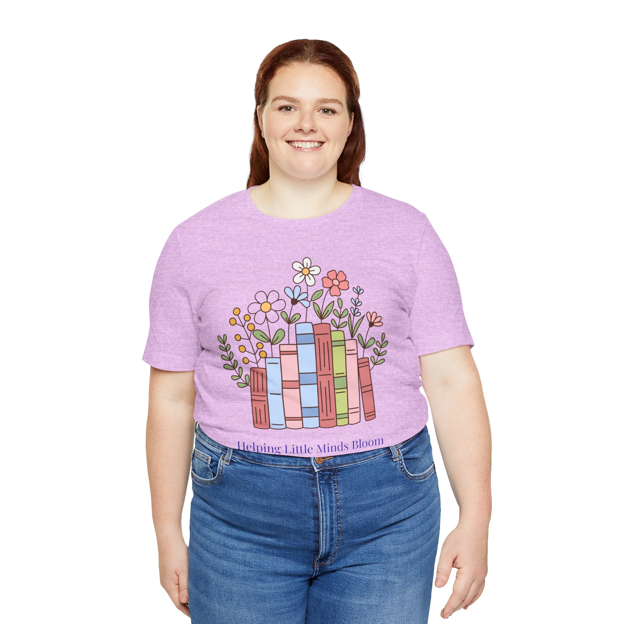 Teacher T‑Shirt | "Helping Little Minds Bloom" Tee