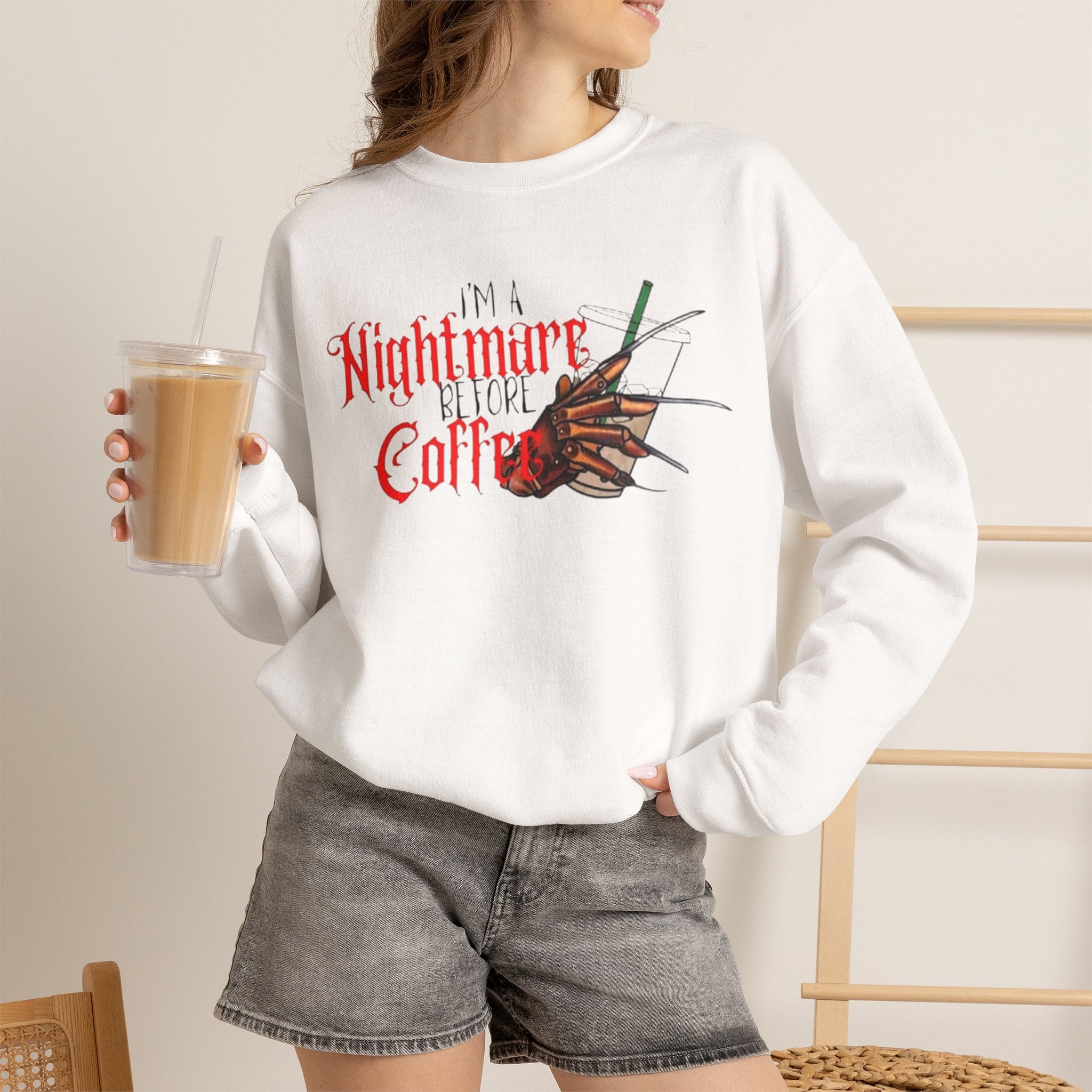 Nightmare Before Coffee Sweatshirt