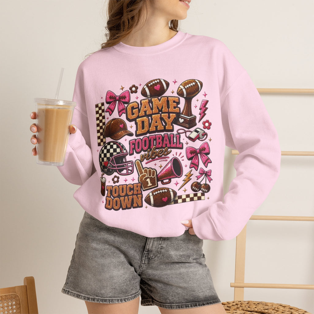 Game Day Football Crewneck Sweatshirt