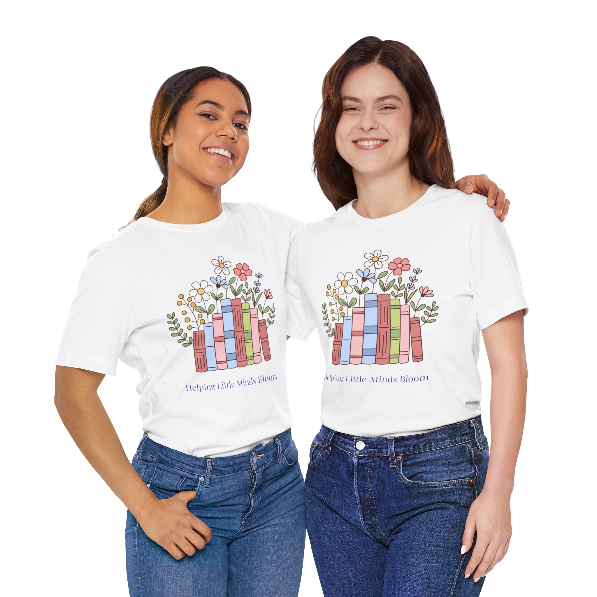 Teacher T‑Shirt | "Helping Little Minds Bloom" Tee