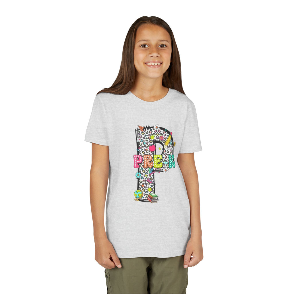 Youth T-Shirt | Colorful Patterned 'Pre-K'