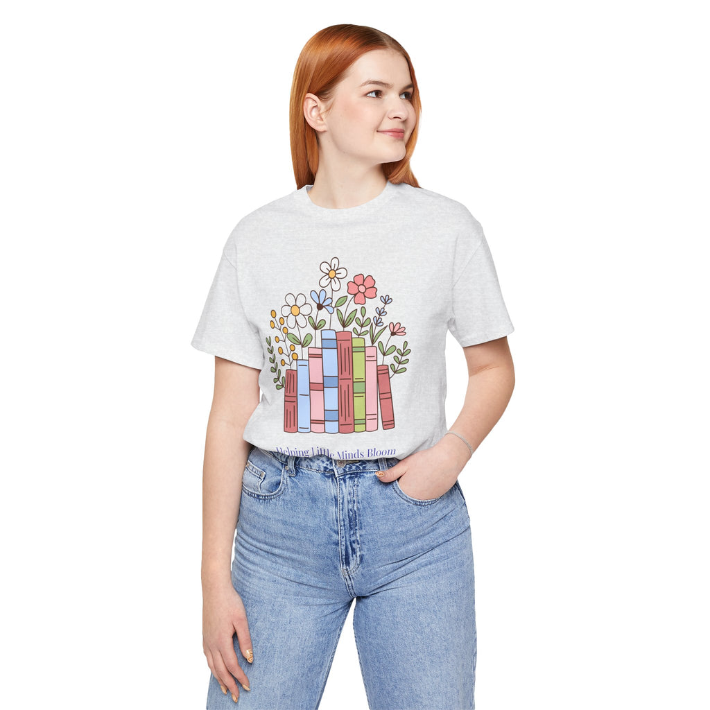 Teacher T‑Shirt | "Helping Little Minds Bloom" Tee