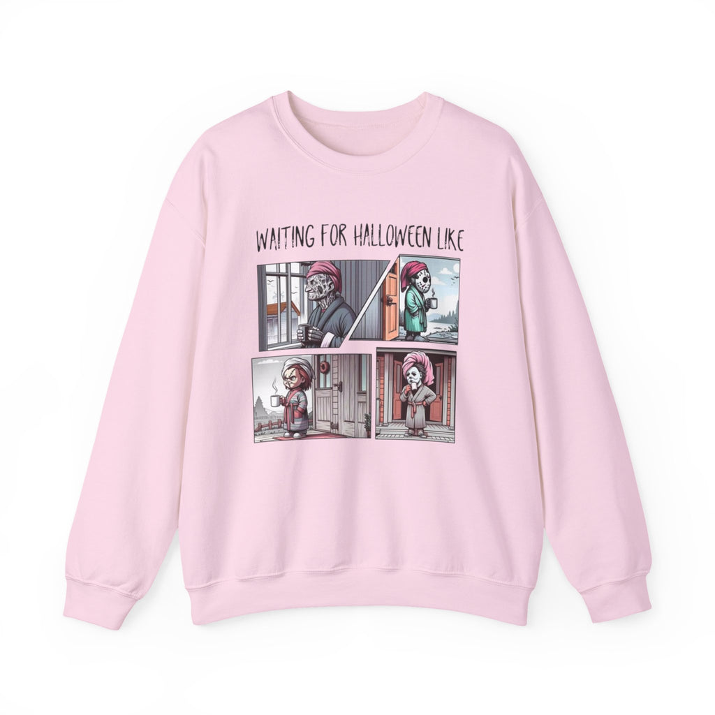 Halloween Waiting Crewneck Sweatshirt