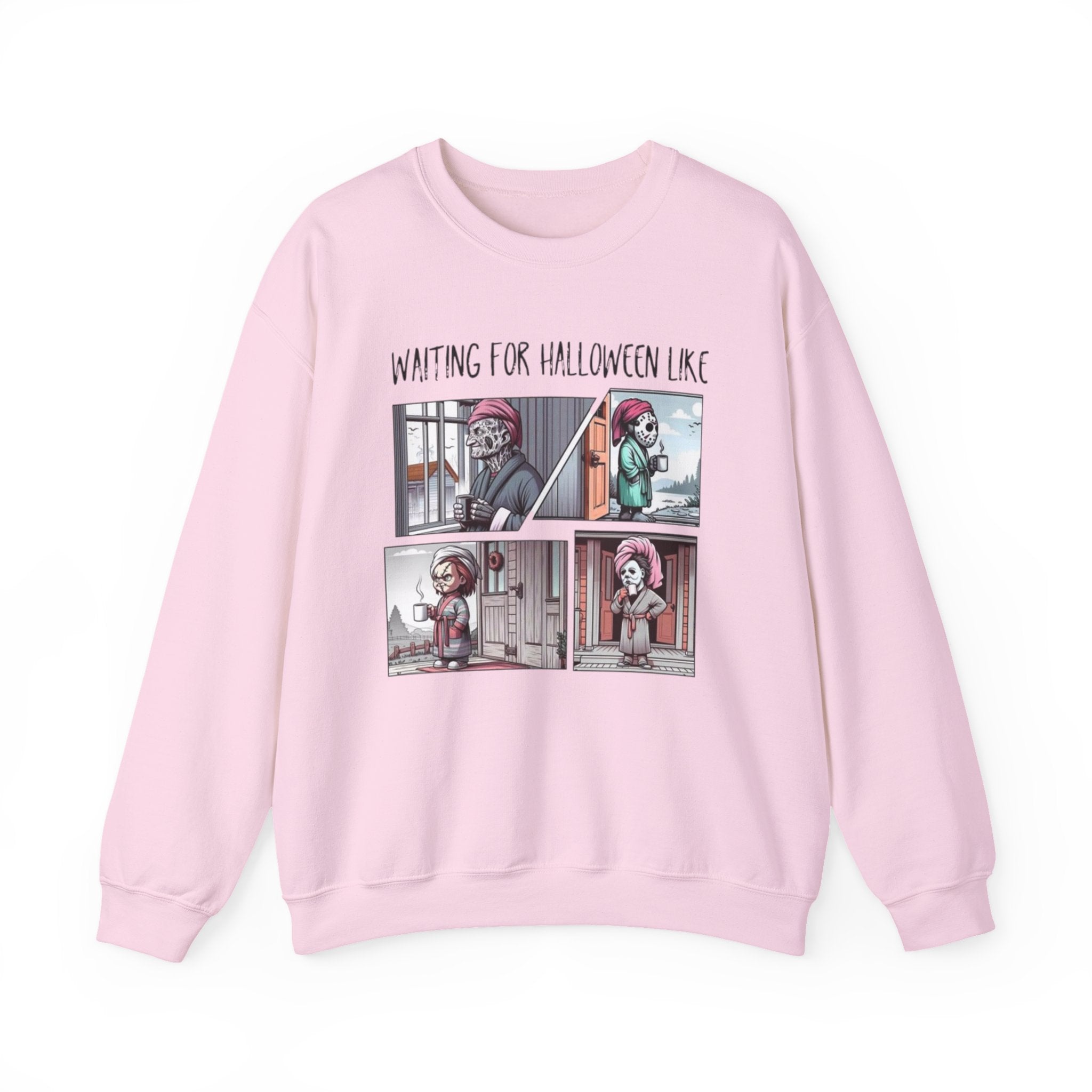 Halloween Waiting Crewneck Sweatshirt
