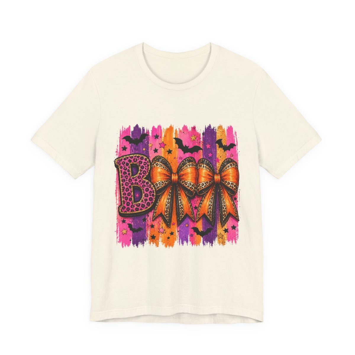 Halloween Boo T-Shirt | Cute Spooky Bow Graphic Tee