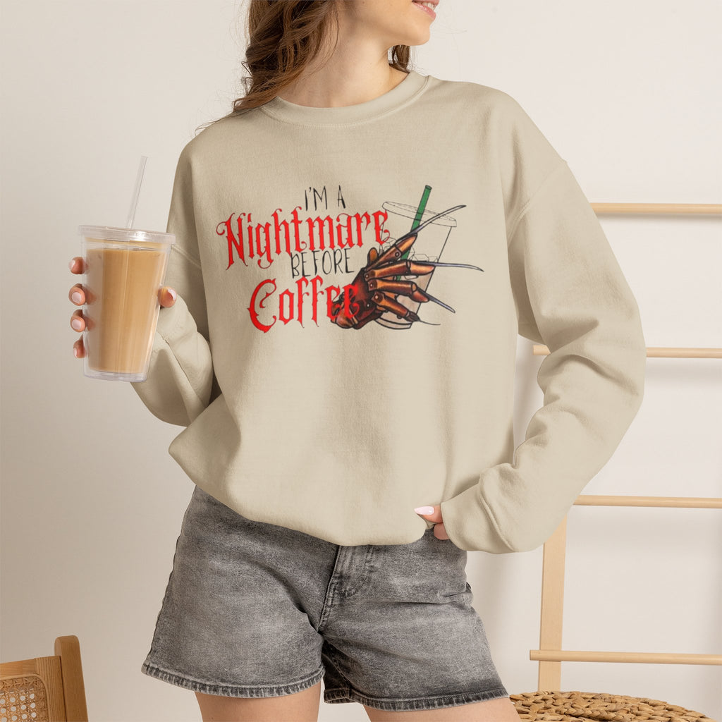 Nightmare Before Coffee Sweatshirt