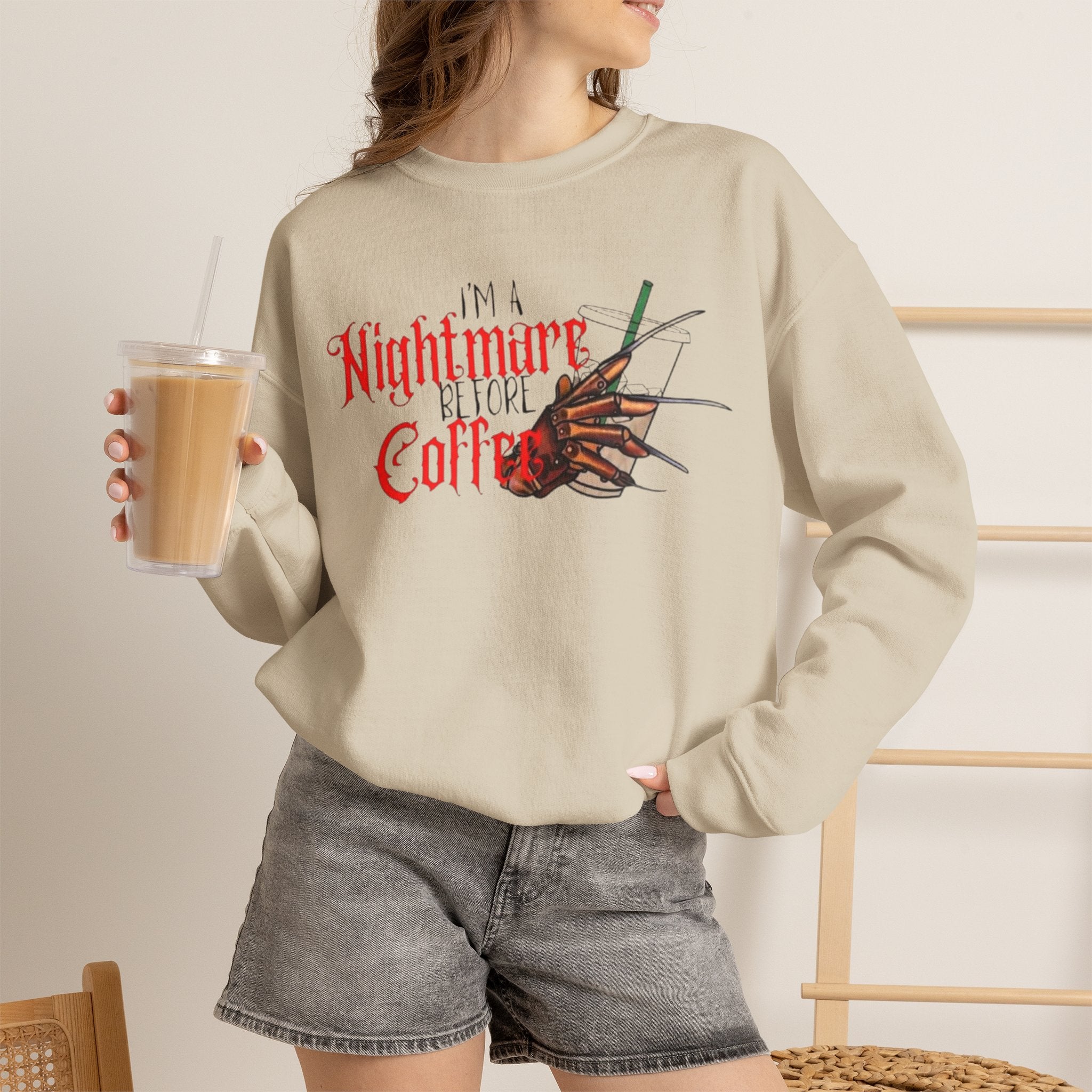 Nightmare Before Coffee Sweatshirt